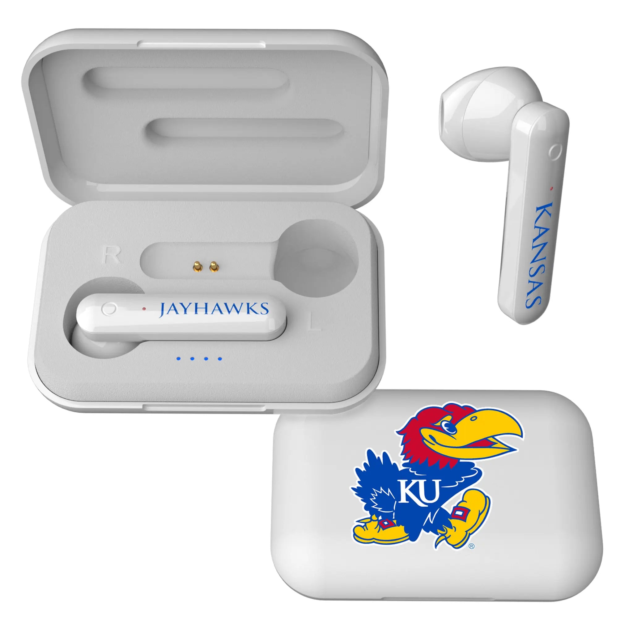 University of Kansas Jayhawks Insignia Wireless TWS Earbuds