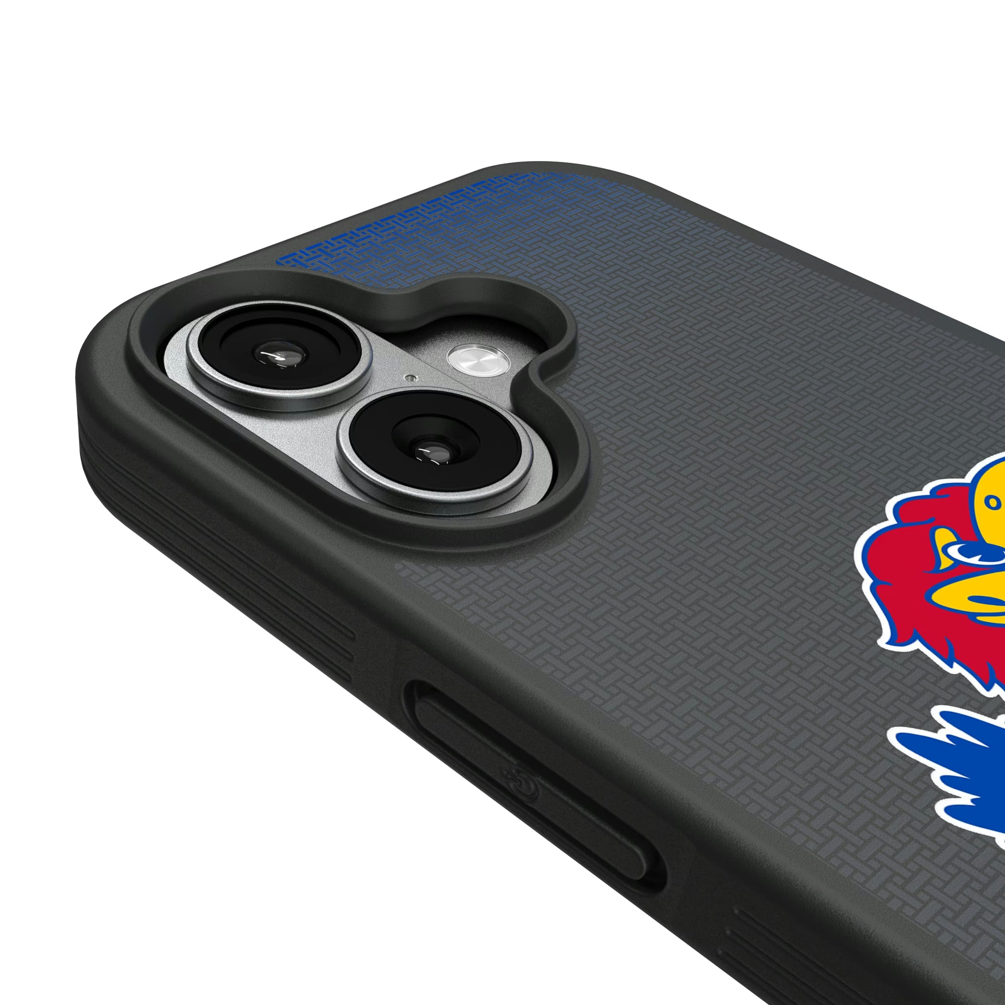 University of Kansas Jayhawks Linen iPhone Bump Phone Case for Apple iPhone - Detail#Device_iPhone 17