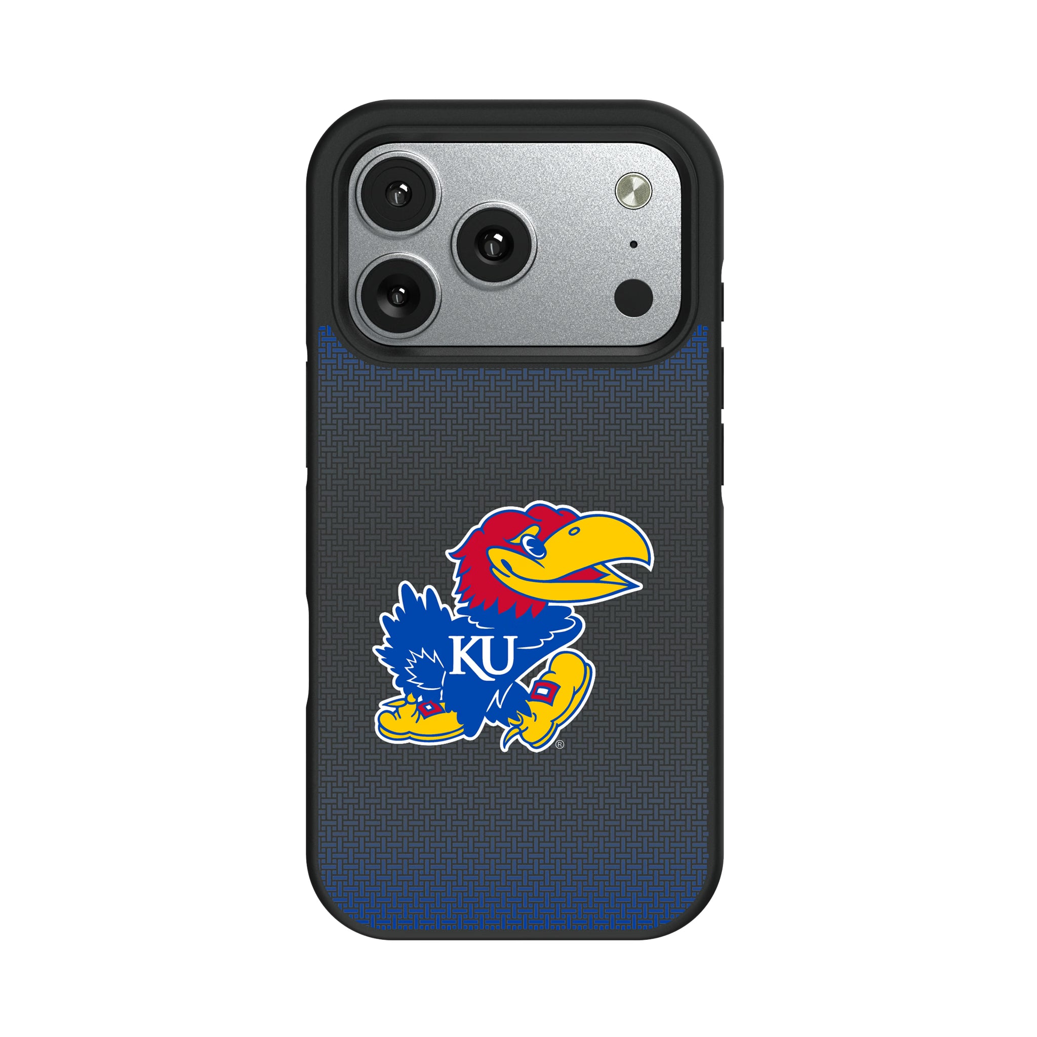 University of Kansas Jayhawks Linen iPhone Bump Phone Case for Apple iPhone#Device_iPhone 17 Pro