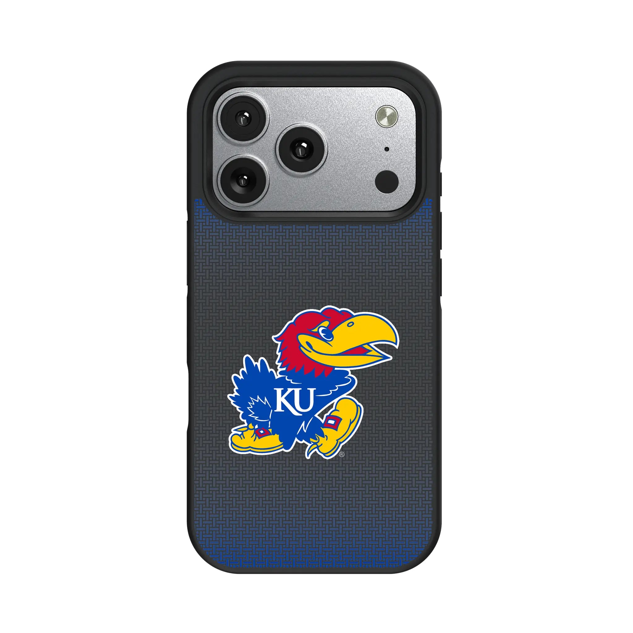 University of Kansas Jayhawks Linen iPhone Bump Phone Case for Apple iPhone#Device_iPhone 17 Pro