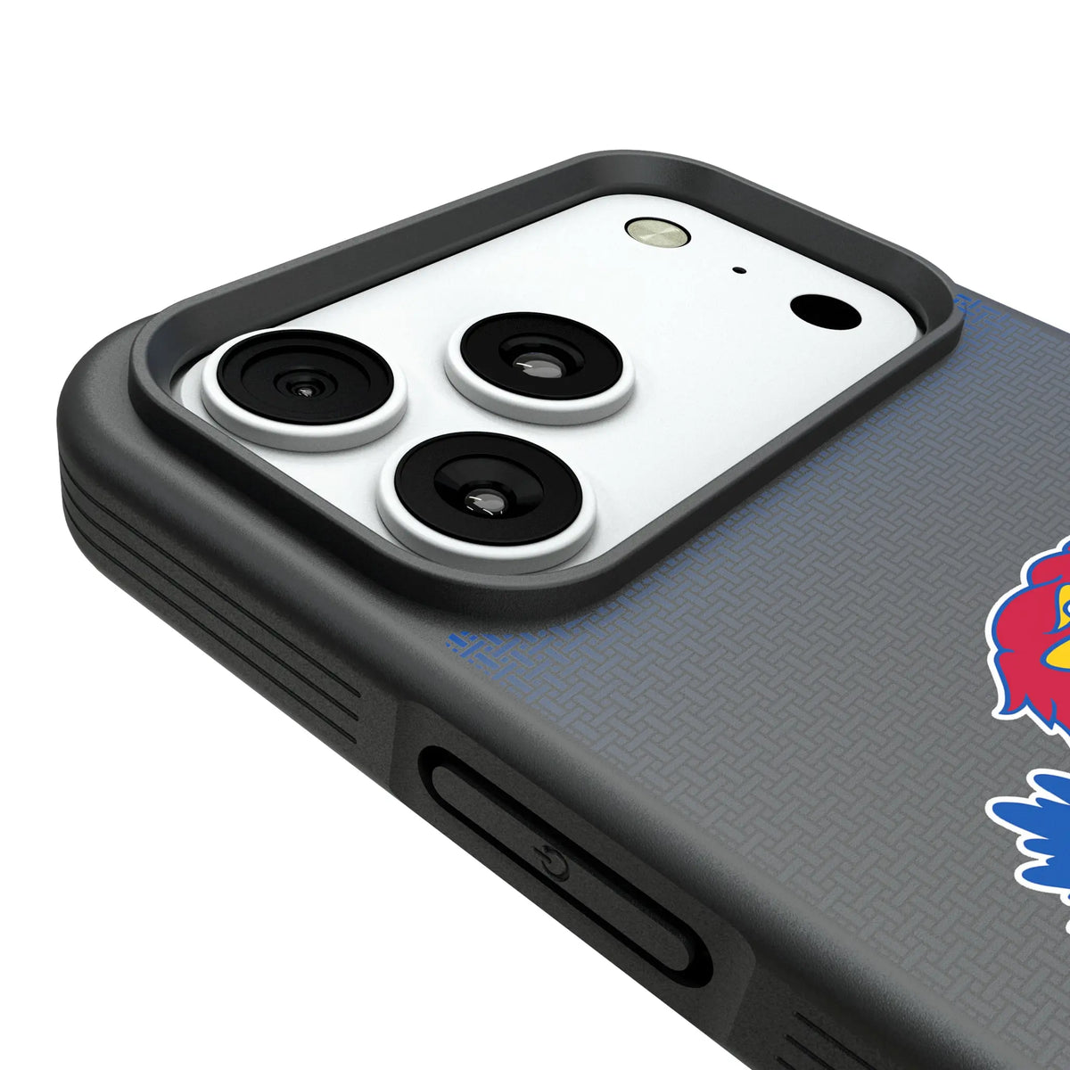 University of Kansas Jayhawks Linen iPhone Bump Phone Case for Apple iPhone - Detail#Device_iPhone 18 Pro Max
