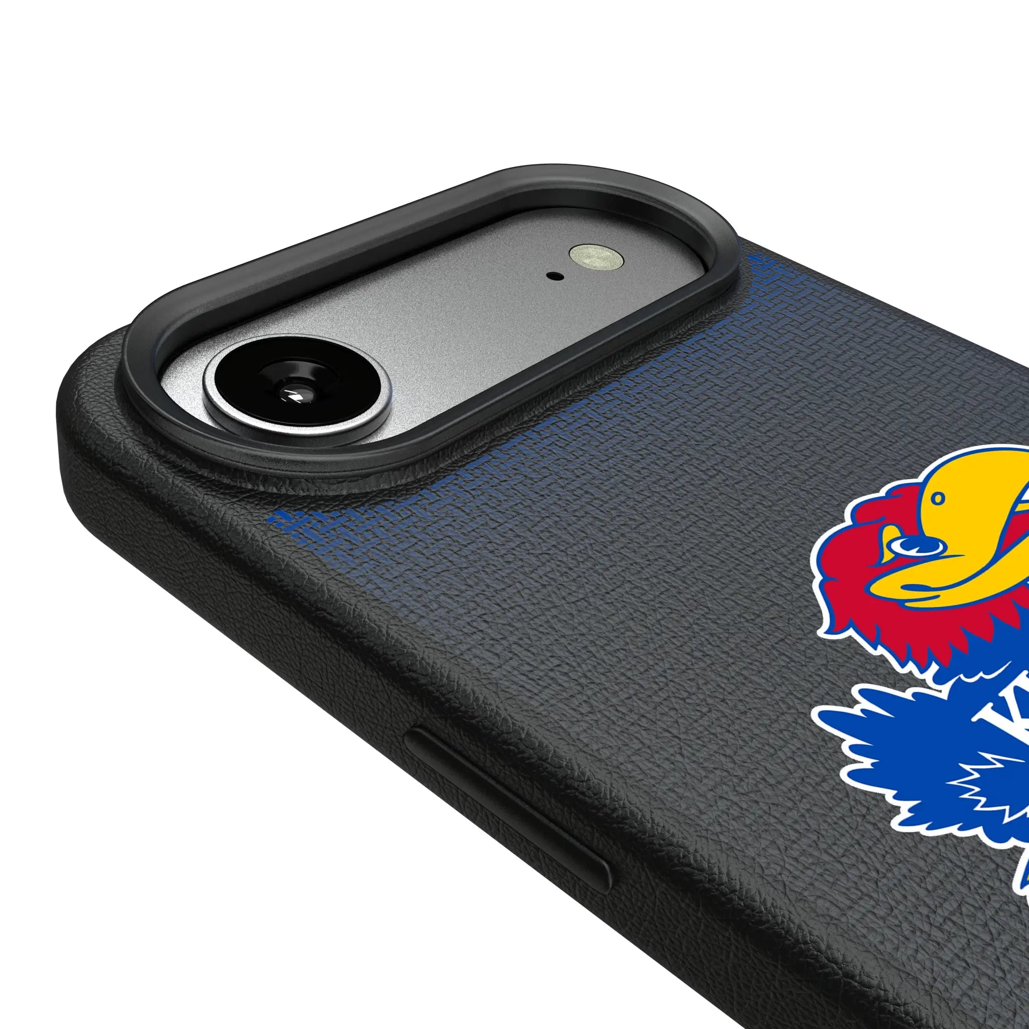 University of Kansas Jayhawks Linen iPhone MagSafe Compatible Phone Case for Apple iPhone - Detail#Device_iPhone Air