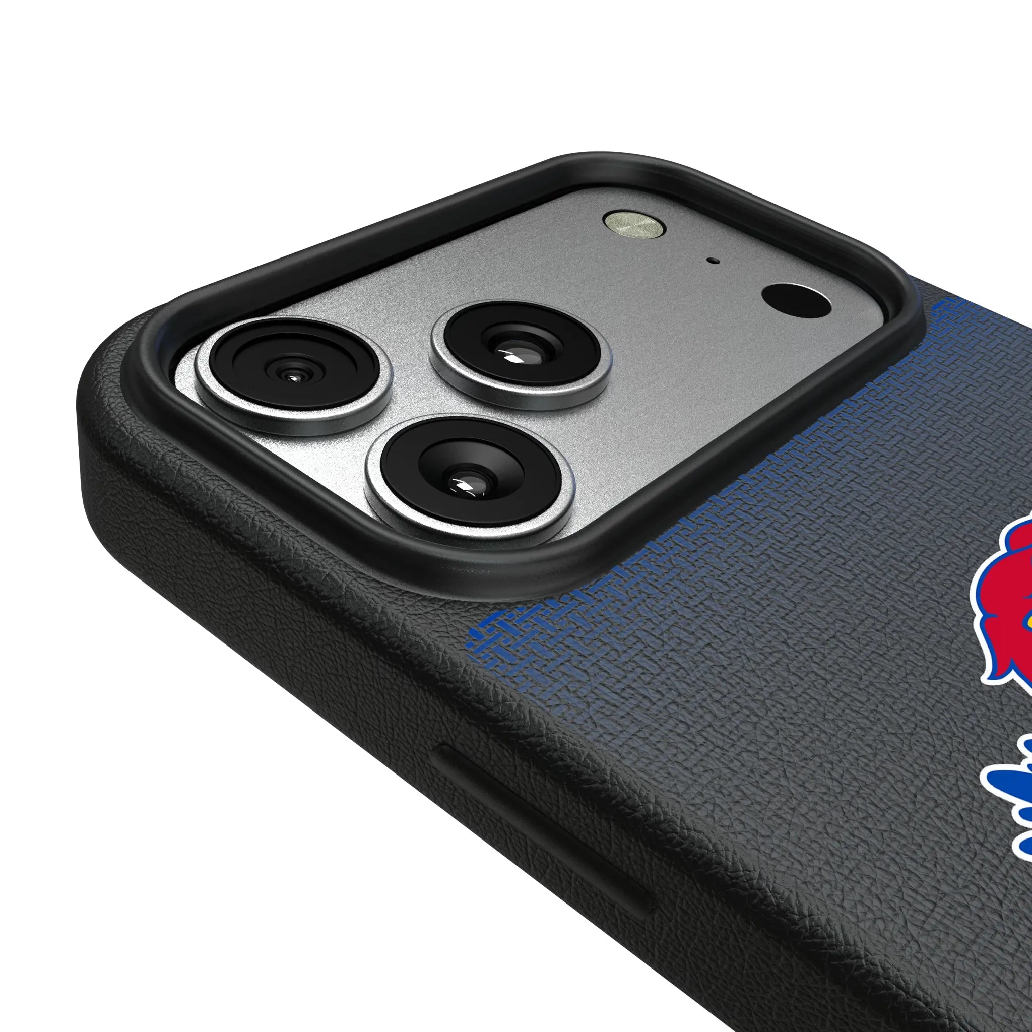 University of Kansas Jayhawks Linen iPhone MagSafe Compatible Phone Case for Apple iPhone - Detail#Device_iPhone 17 Pro Max