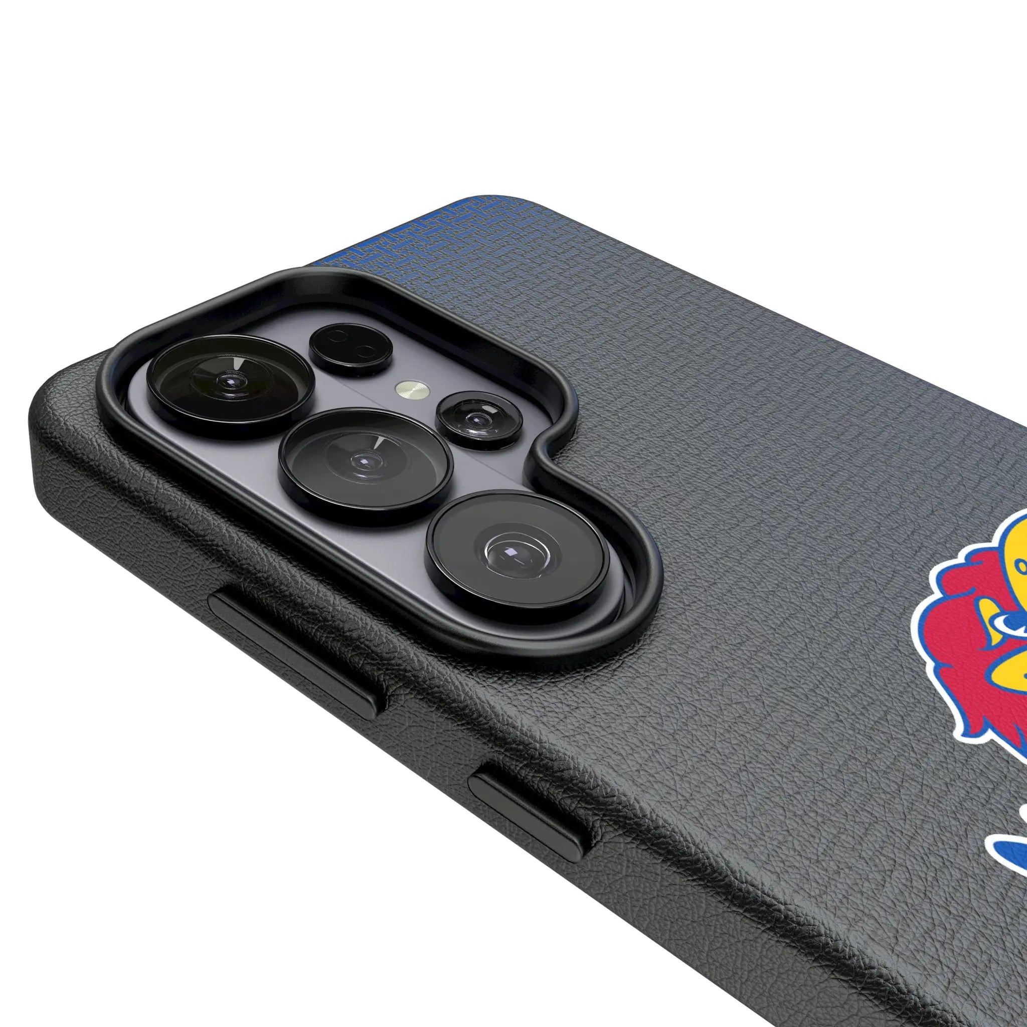 University of Kansas Jayhawks Linen Galaxy MagSafe Compatible Phone Case for Samsung Galaxy - Detail#Device_Galaxy S26 Ultra