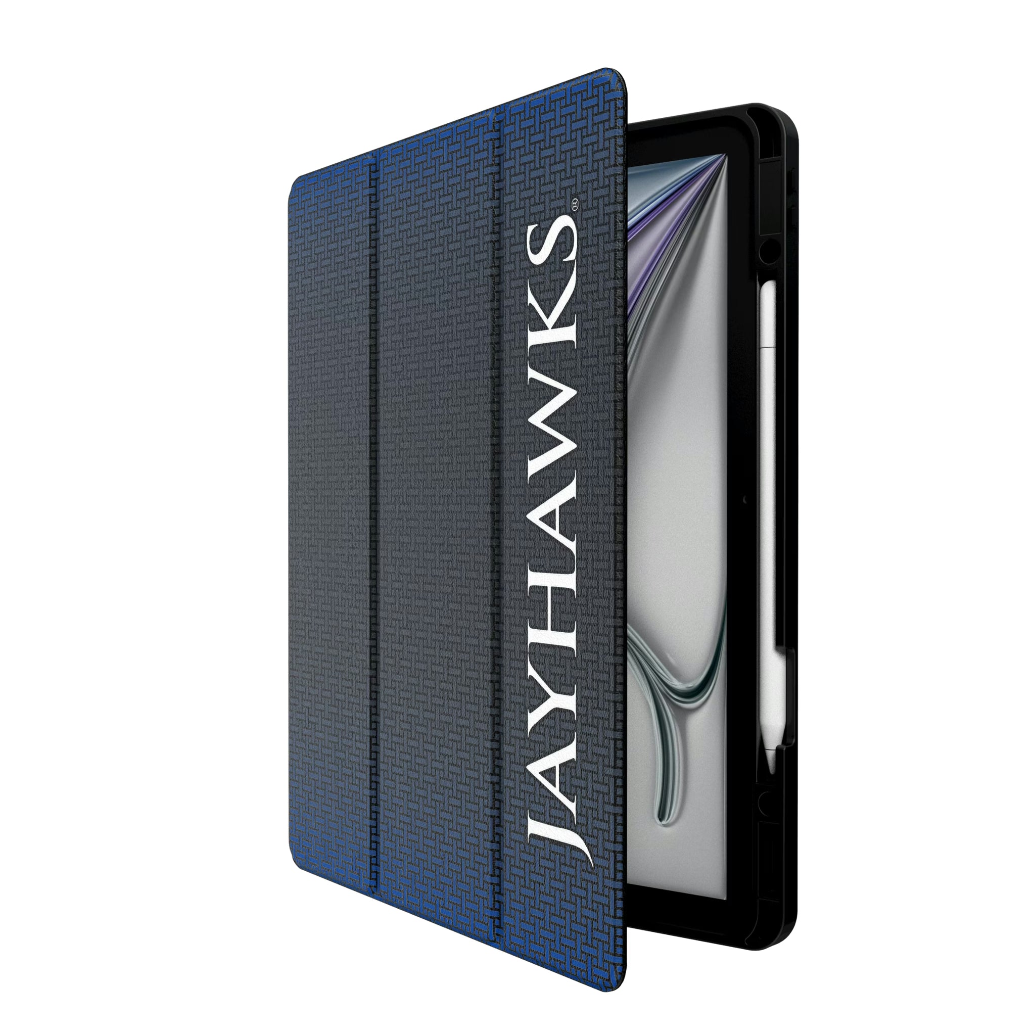 University of Kansas Jayhawks Linen iPad Tablet Case for Apple iPad