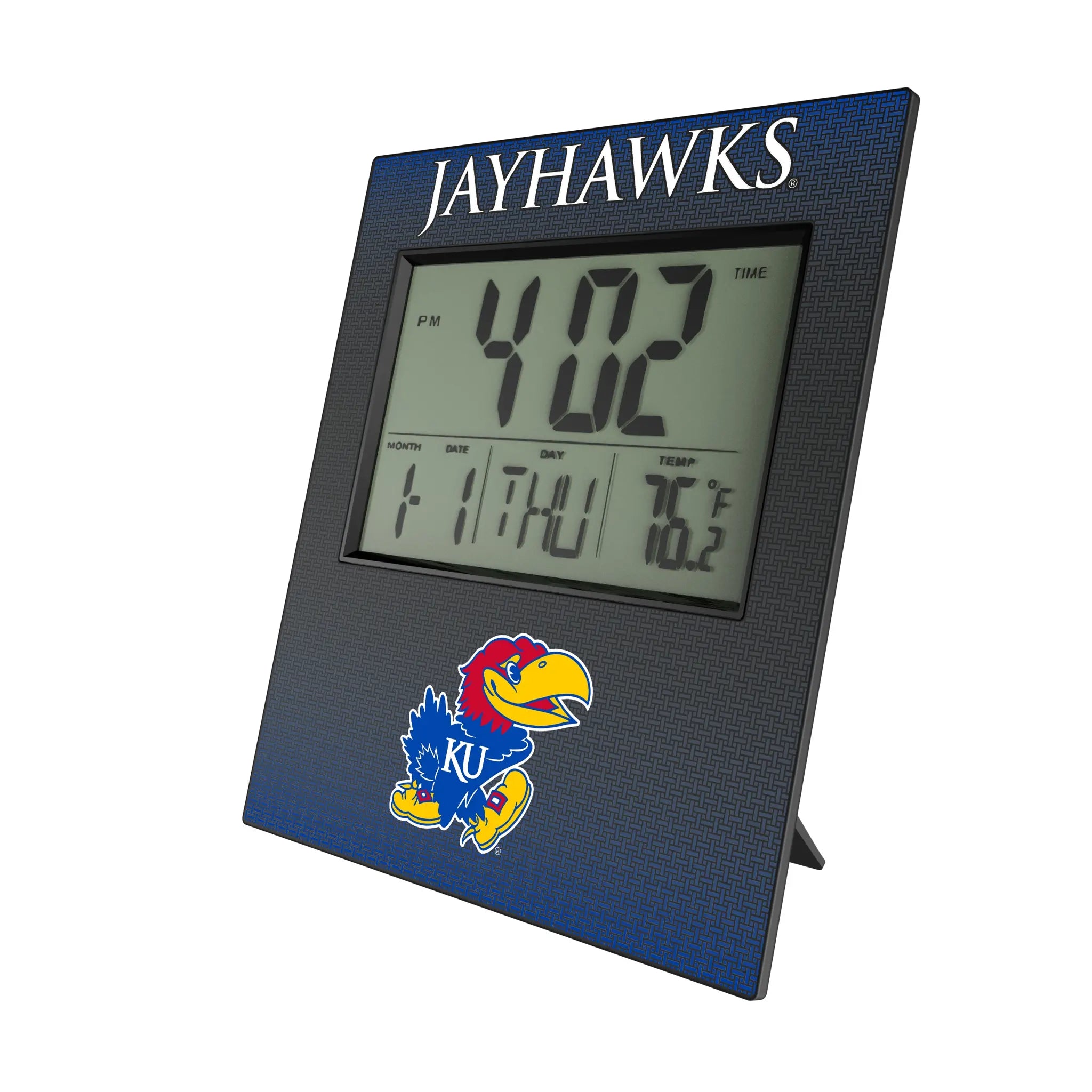 University of Kansas Jayhawks Linen Wall Clock