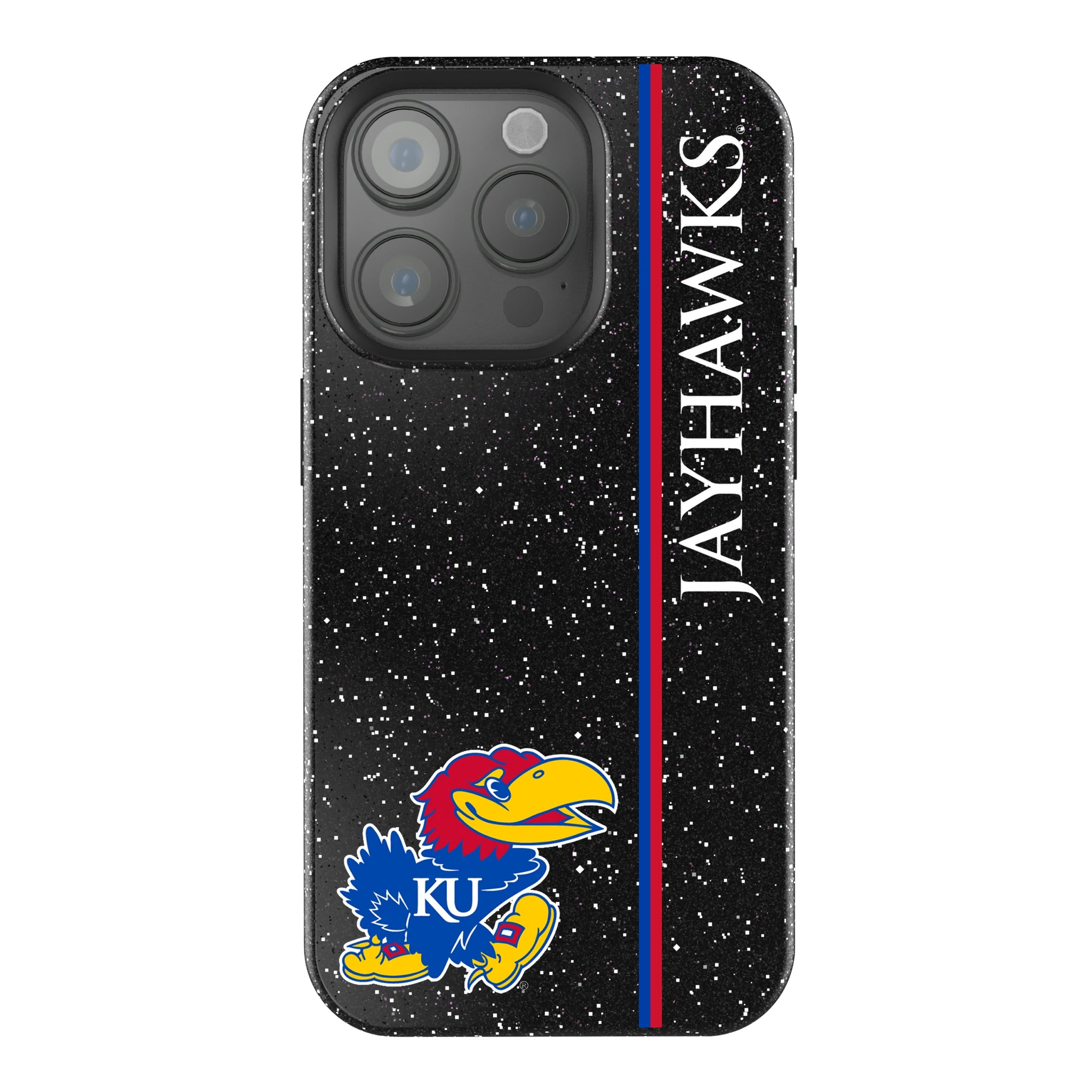 University of Kansas Jayhawks Sidebar iPhone Bling Phone Case for Apple iPhone