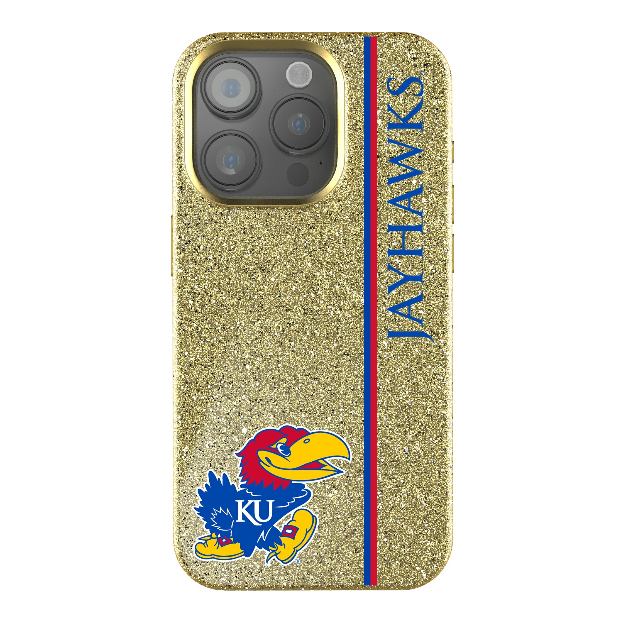 University of Kansas Jayhawks Sidebar iPhone Bling Phone Case for Apple iPhone