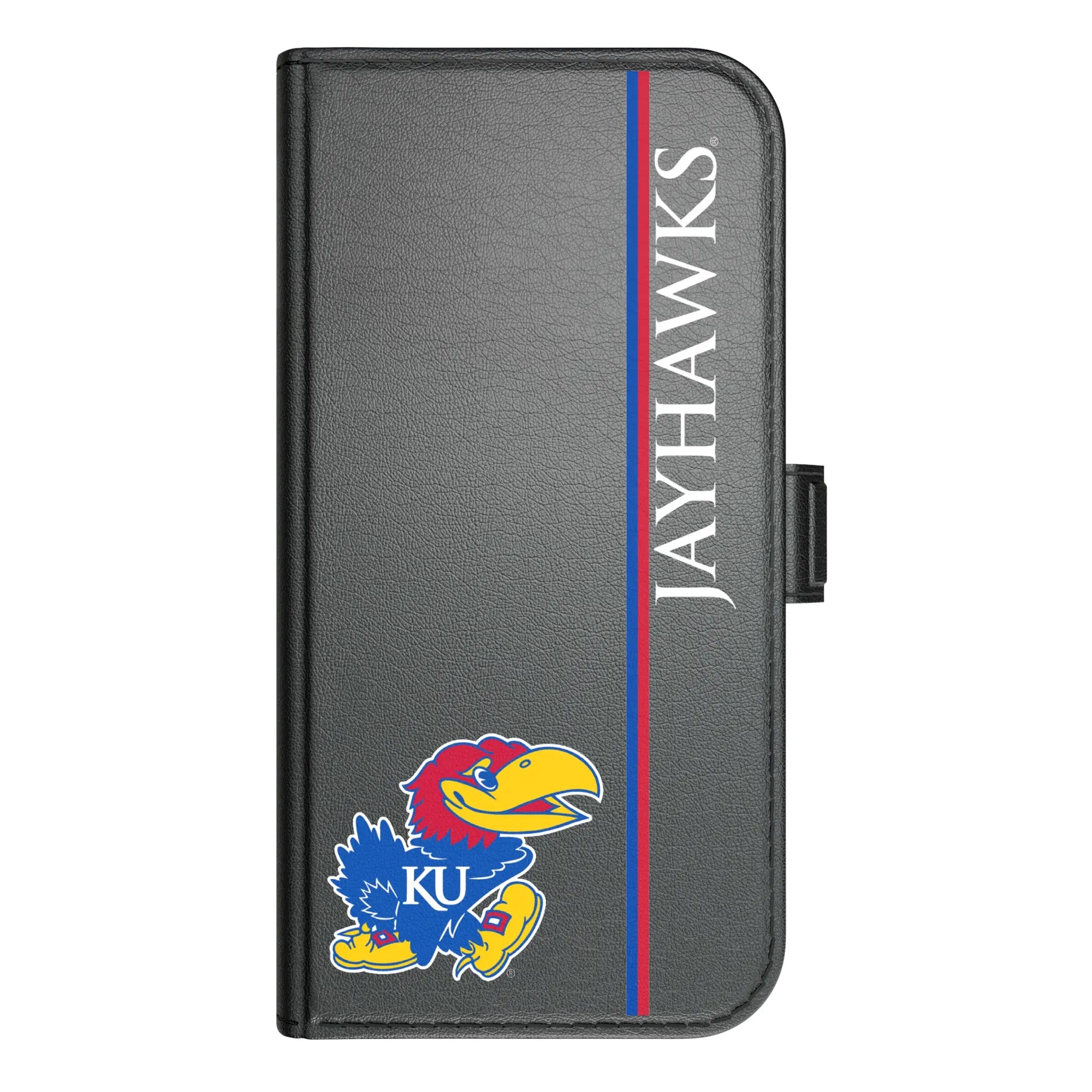 University of Kansas Jayhawks Sidebar iPhone Folio Phone Case for Apple iPhone#Device_iPhone 17