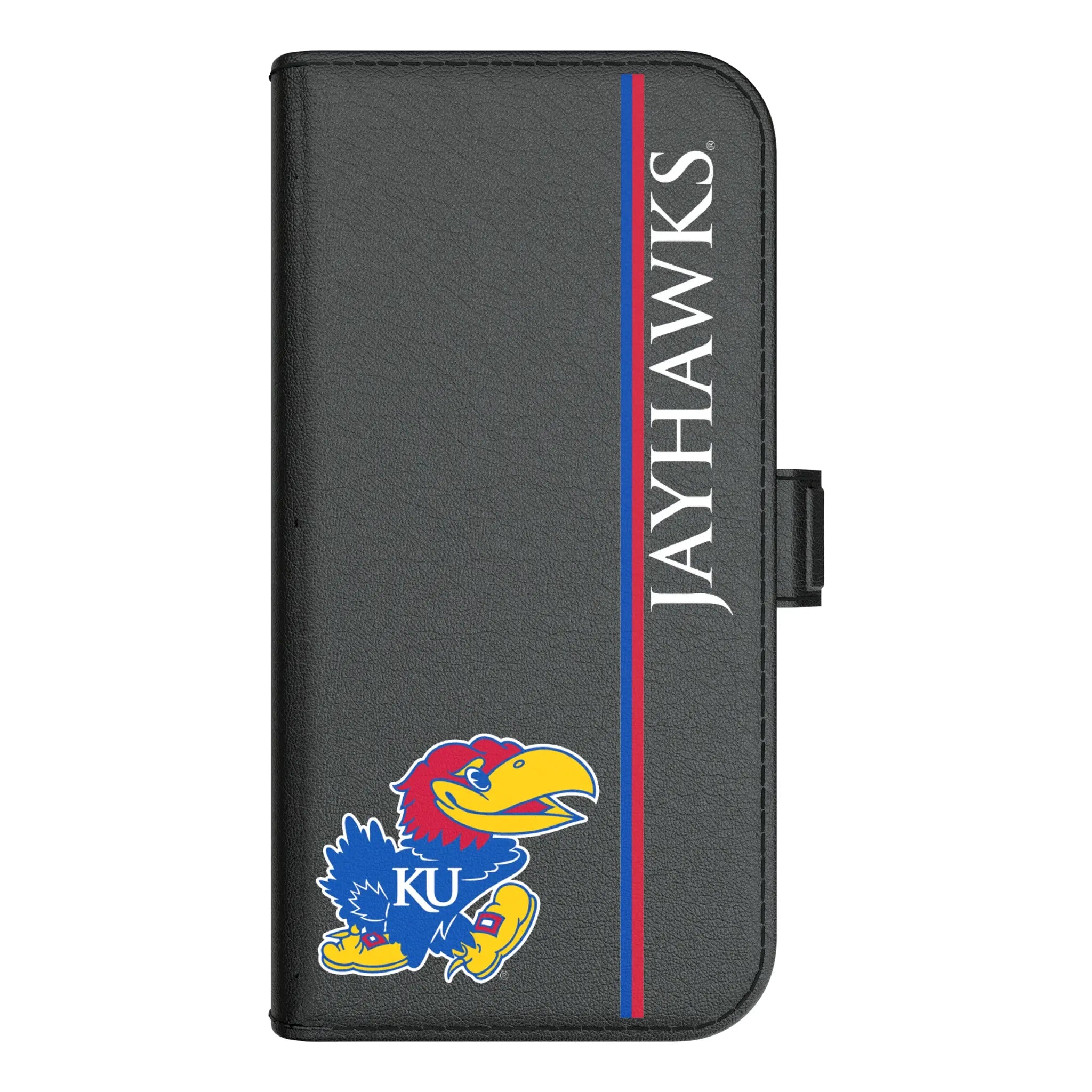 University of Kansas Jayhawks Sidebar iPhone Folio Phone Case for Apple iPhone#Device_iPhone 17 Pro