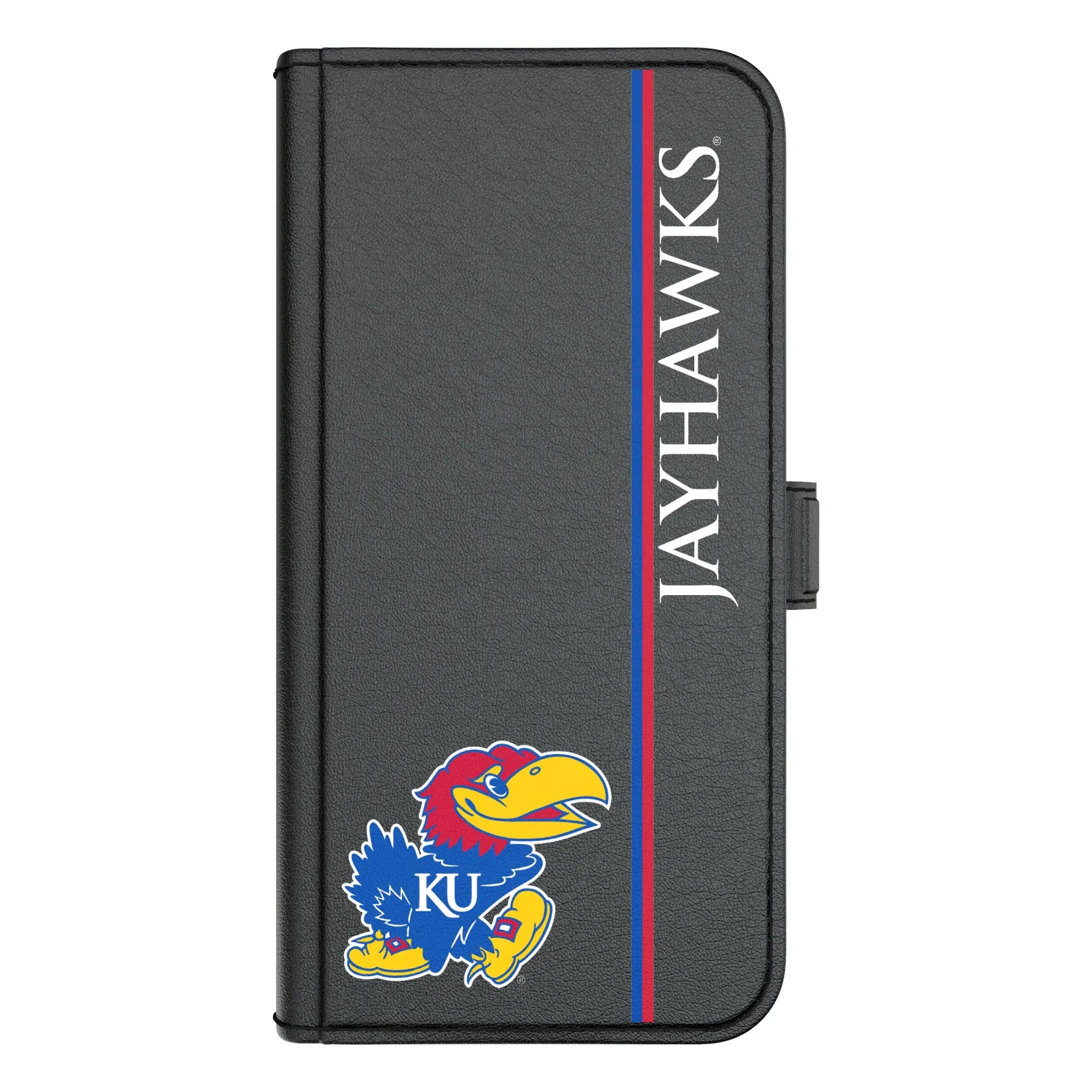 University of Kansas Jayhawks Sidebar iPhone Folio Phone Case for Apple iPhone#Device_iPhone 17 Pro Max