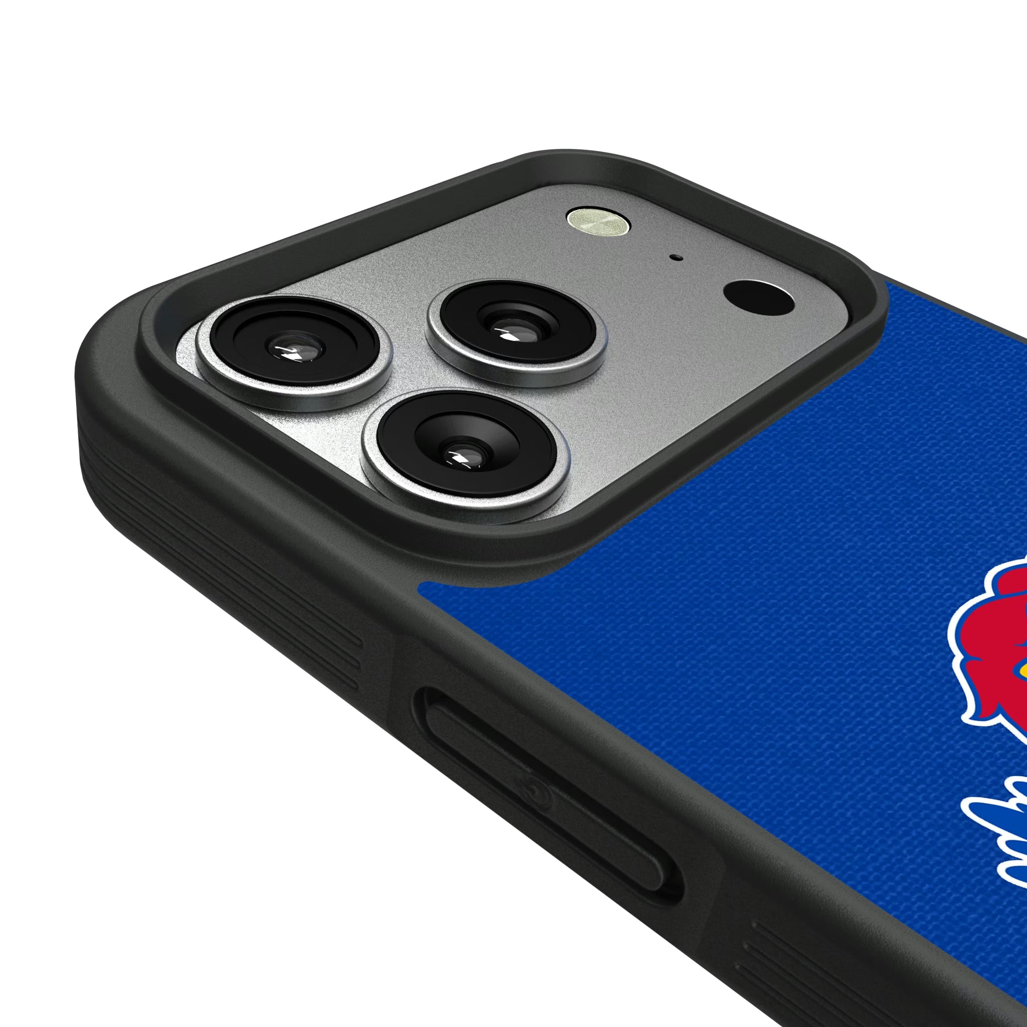 University of Kansas Jayhawks Solid iPhone Bump Phone Case for Apple iPhone - Detail#Device_iPhone 17 Pro