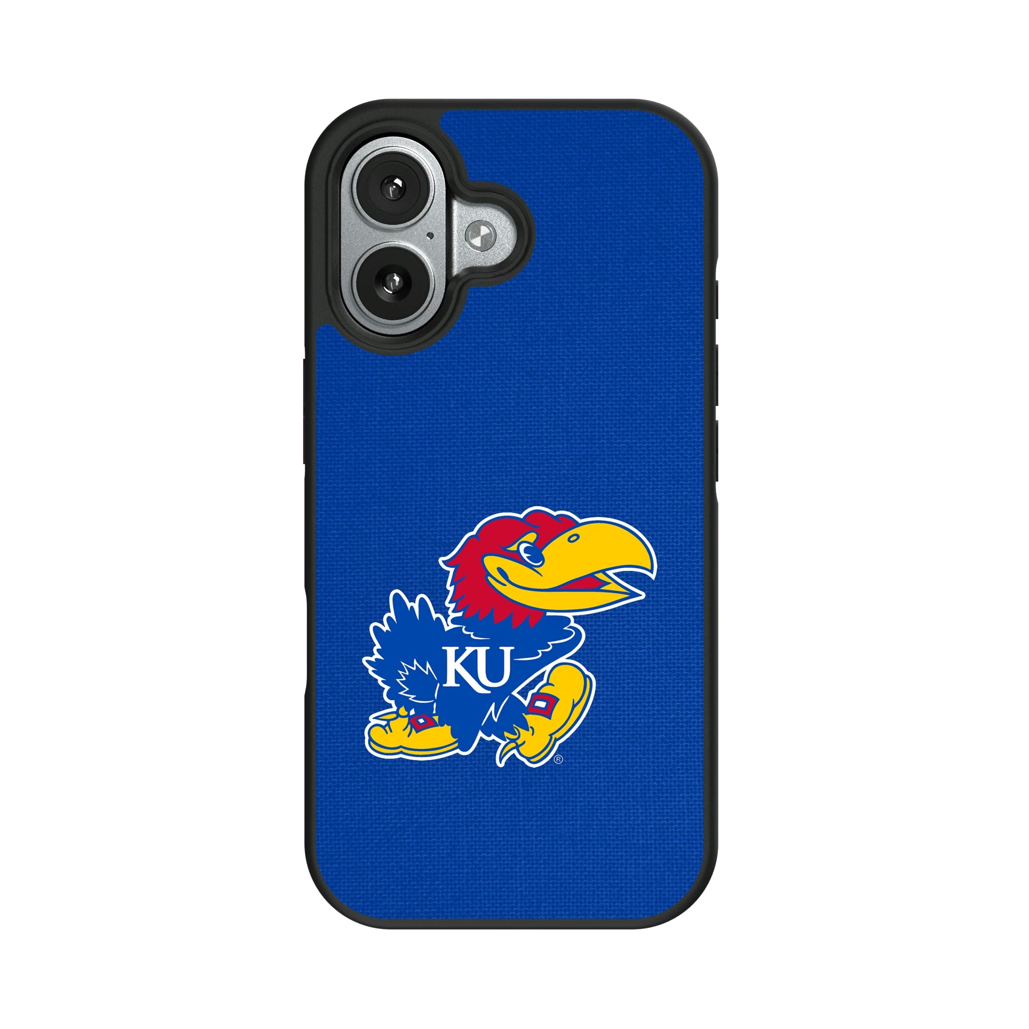 University of Kansas Jayhawks Solid iPhone Bump Phone Case for Apple iPhone#Device_iPhone 17