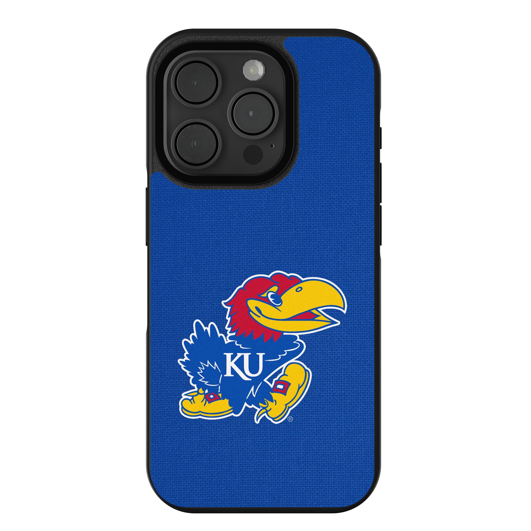 University of Kansas Jayhawks Solid iPhone Bump Phone Case for Apple iPhone