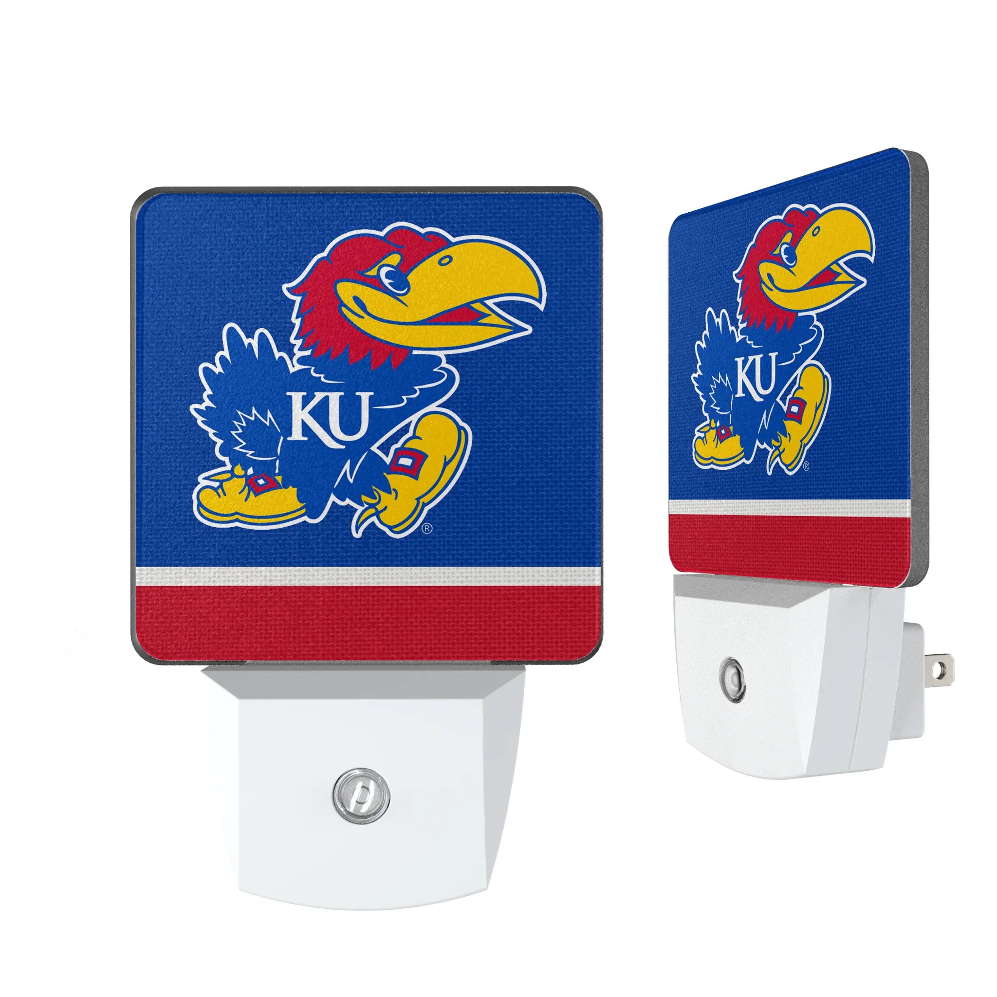University of Kansas Jayhawks Stripe Night Light 2-Pack