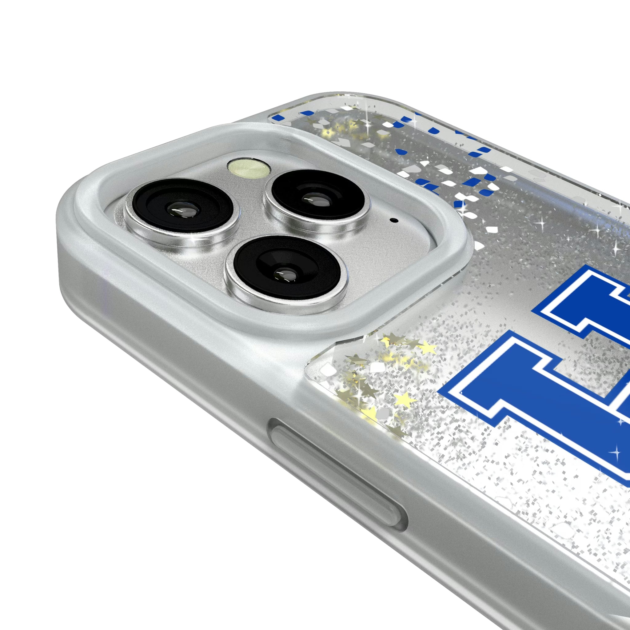 University of Kentucky Wildcats Confetti iPhone Glitter Phone Case for Apple iPhone - Detail#Device_iPhone 16 Pro