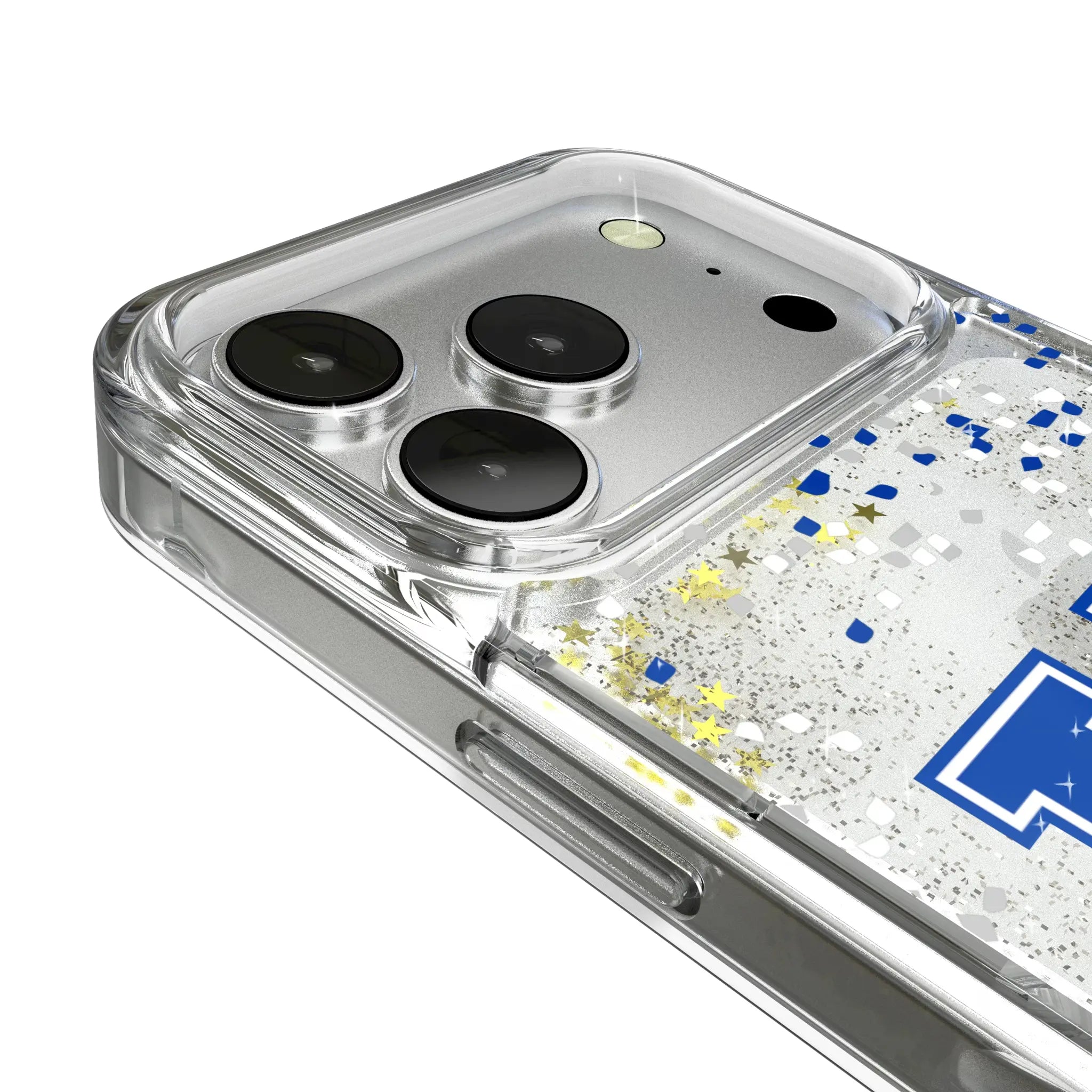 University of Kentucky Wildcats Confetti iPhone Glitter Phone Case for Apple iPhone - Detail