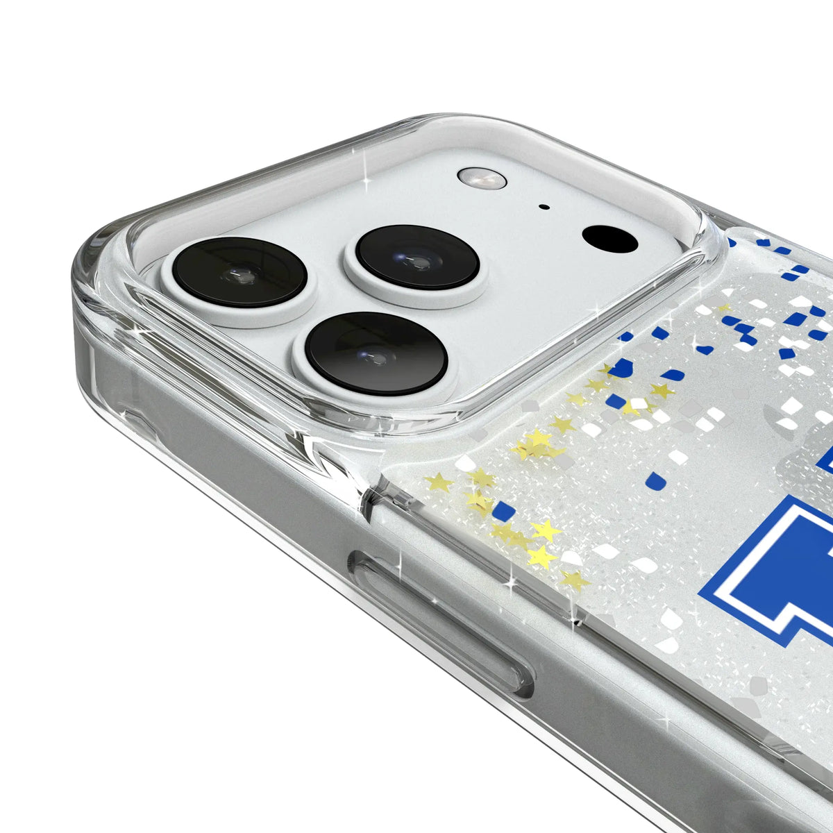 University of Kentucky Wildcats Confetti iPhone Glitter Phone Case for Apple iPhone - Detail#Device_iPhone 18 Pro
