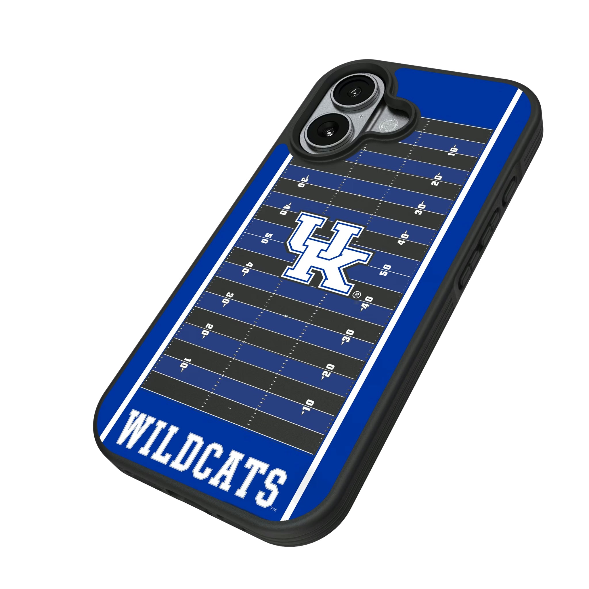 University of Kentucky Wildcats Field iPhone Bump Phone Case for Apple iPhone - Isometric View#Device_iPhone 17
