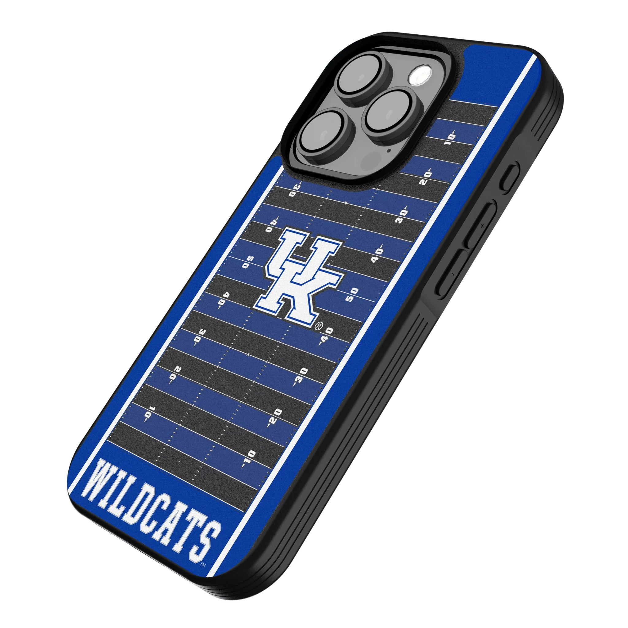 University of Kentucky Wildcats Field iPhone Bump Phone Case for Apple iPhone - Isometric View