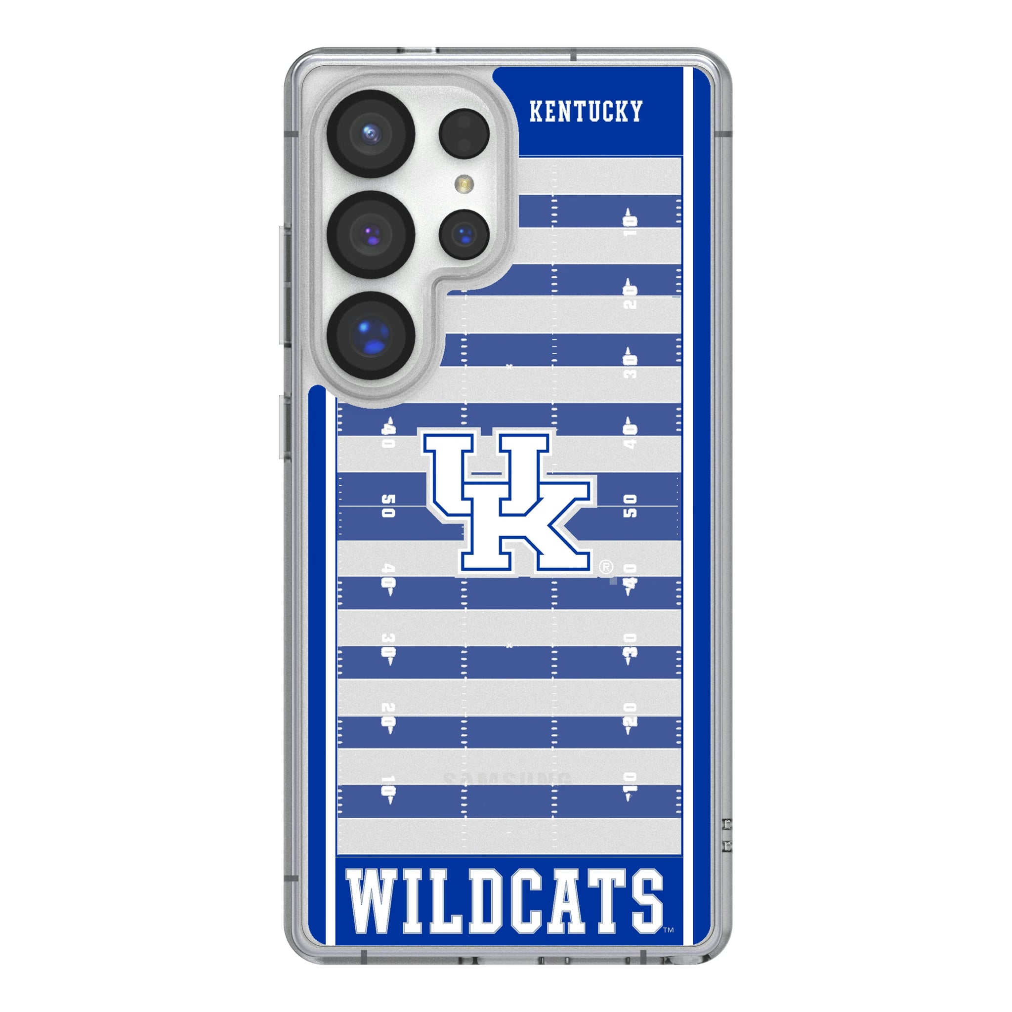 University of Kentucky Wildcats Field Galaxy Clear Phone Case for Samsung Galaxy