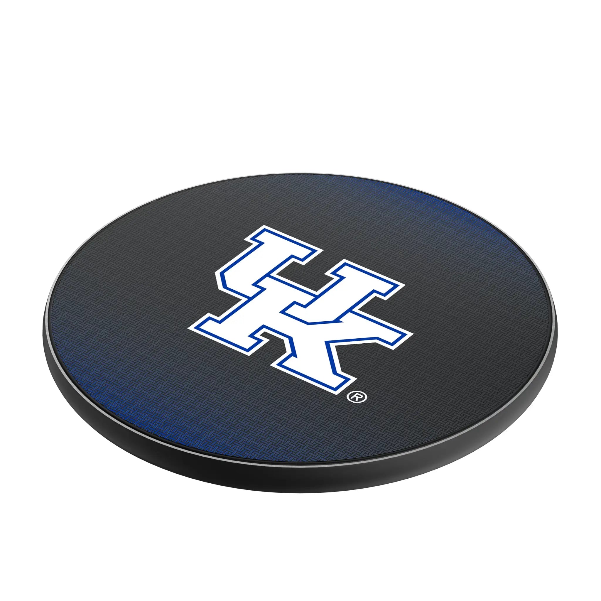 University of Kentucky Wildcats Linen 15-Watt Wireless Charger - Isometric View