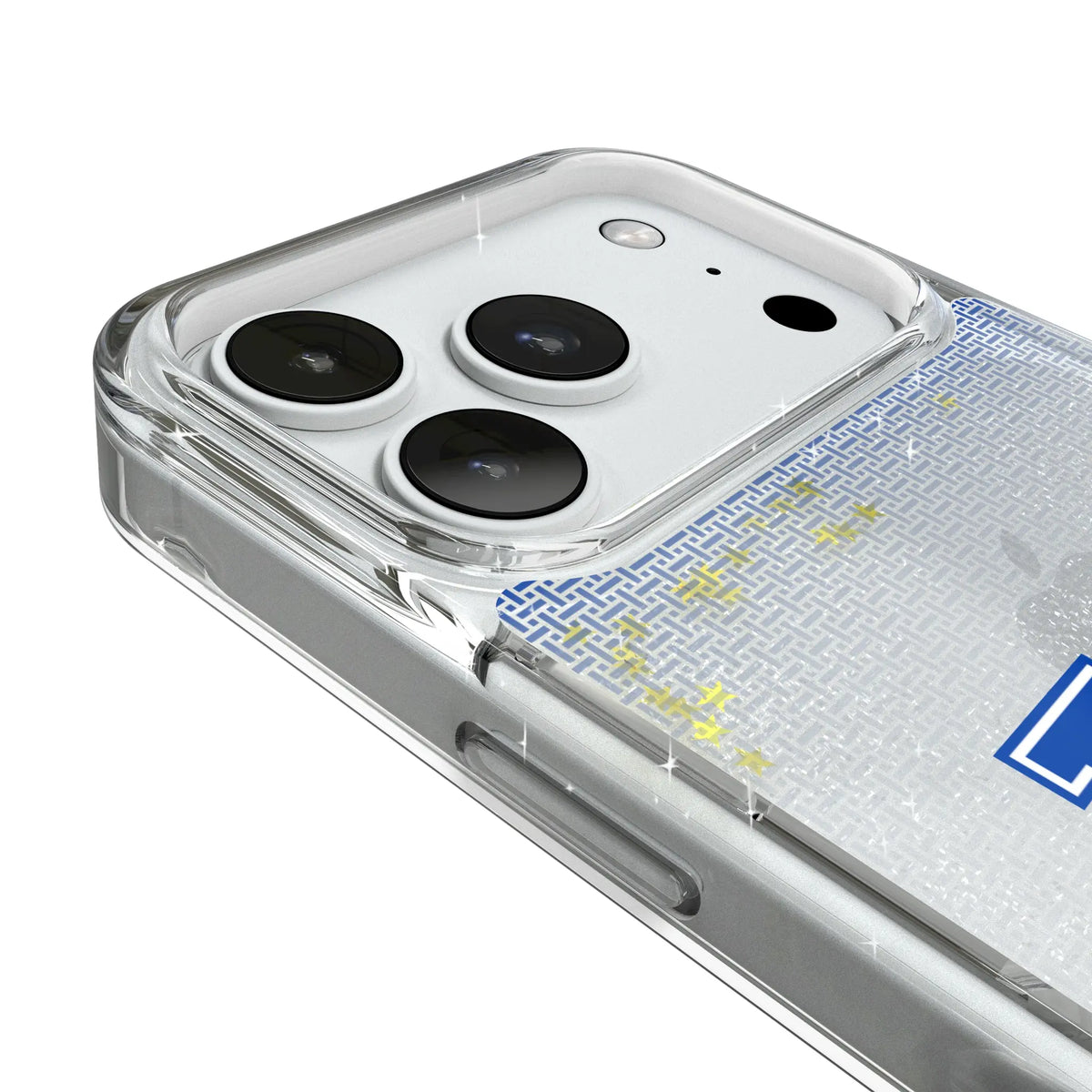 University of Kentucky Wildcats Linen iPhone Glitter Phone Case for Apple iPhone - Detail#Device_iPhone 18 Pro