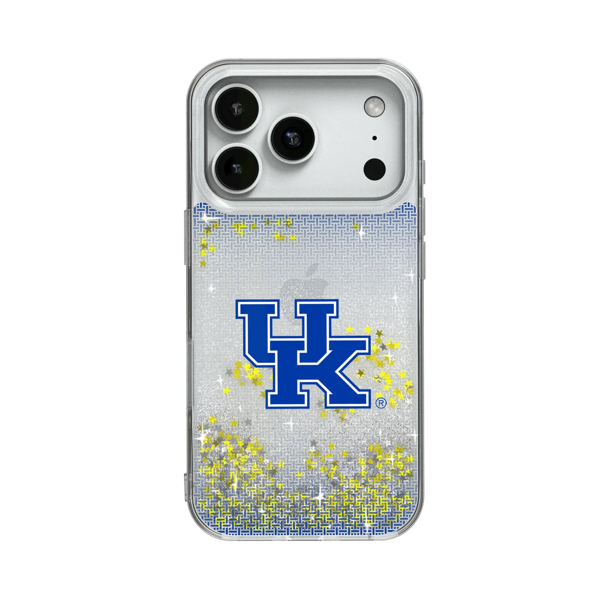 University of Kentucky Wildcats Linen Glitter Phone Case for Apple iPhone
