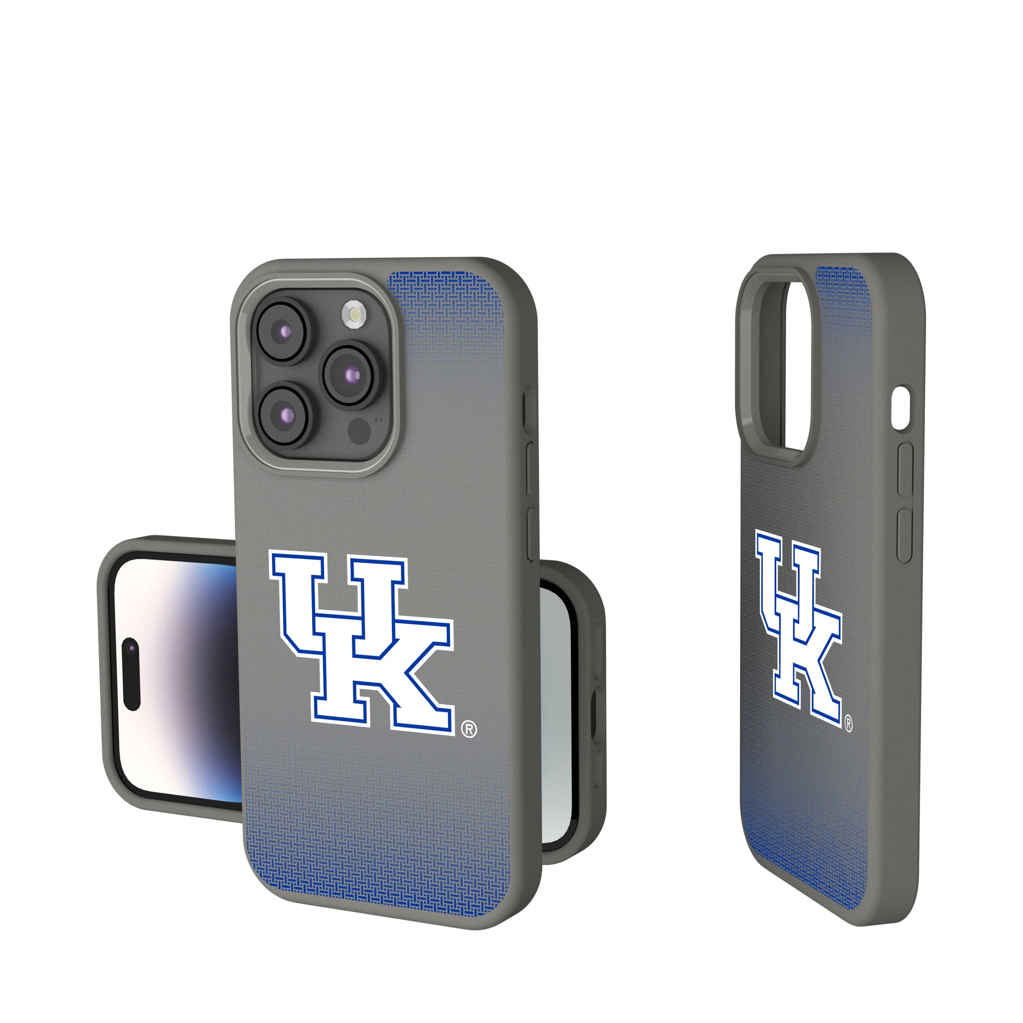 University of Kentucky Wildcats Linen iPhone Soft Touch Phone Case for Apple iPhone
