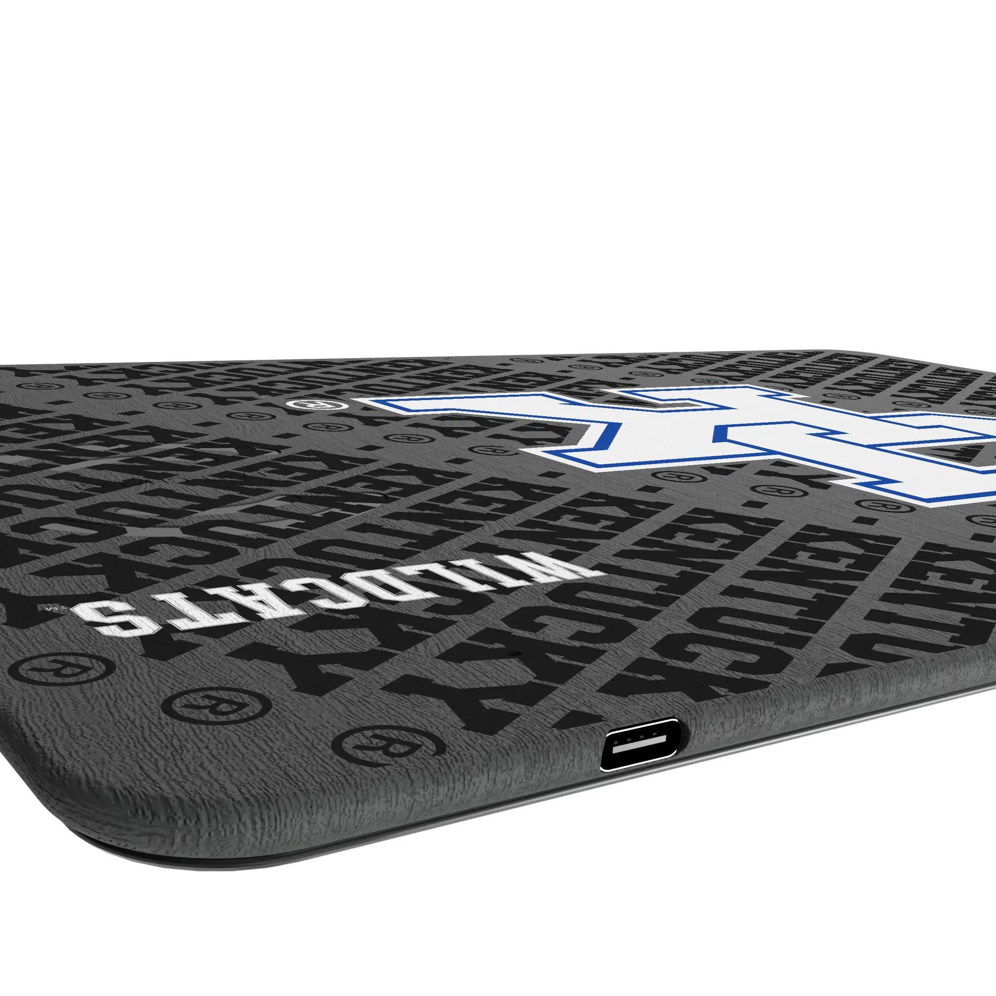 University of Kentucky Wildcats Monocolor Tilt 15-Watt Wireless Charger and Mouse Pad