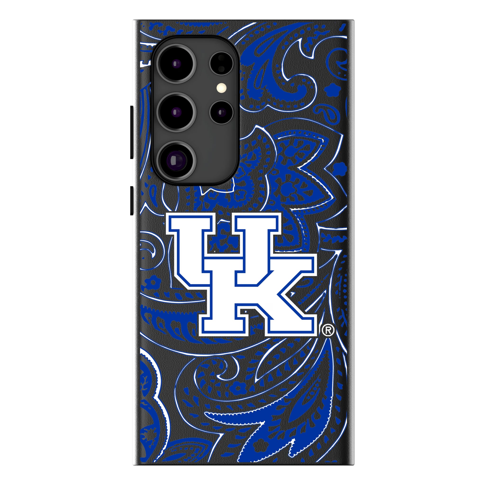 University of Kentucky Wildcats Paisley Galaxy MagSafe Compatible Phone Case for Samsung Galaxy