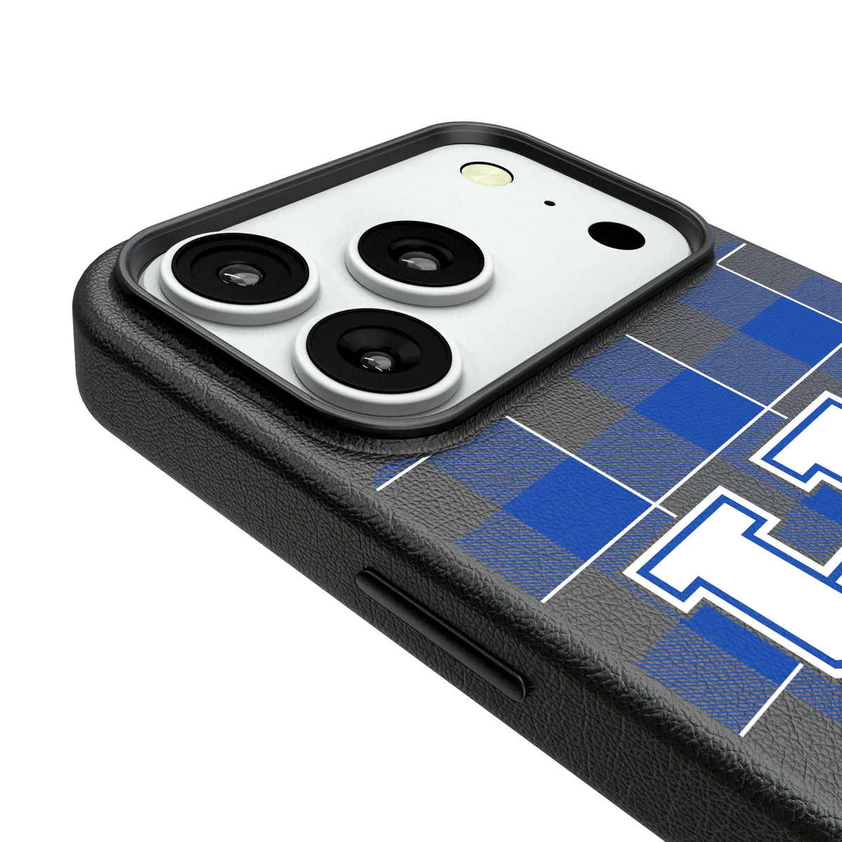 University of Kentucky Wildcats Plaid iPhone MagSafe Compatible Phone Case for Apple iPhone - Detail#Device_iPhone 18 Pro