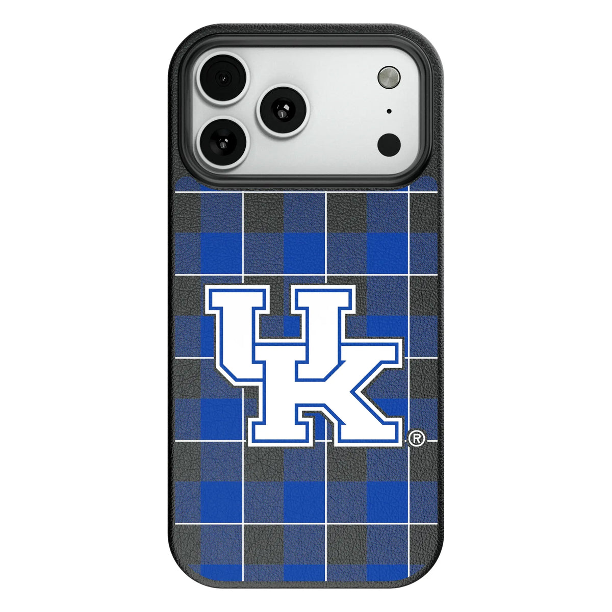 University of Kentucky Wildcats Plaid MagSafe Compatible Phone Case for Apple iPhone