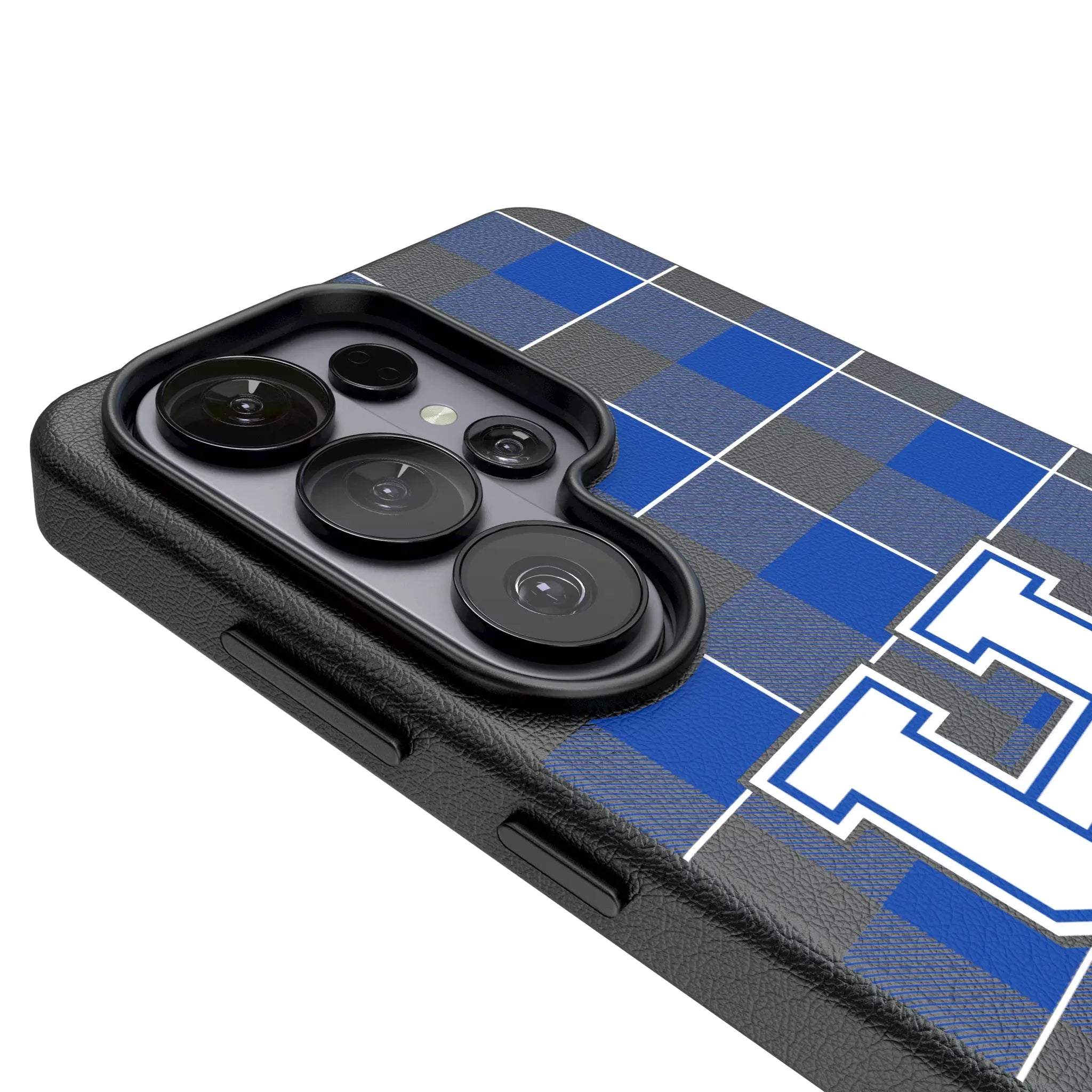 University of Kentucky Wildcats Plaid Galaxy MagSafe Compatible Phone Case for Samsung Galaxy - Detail#Device_Galaxy S26 Ultra