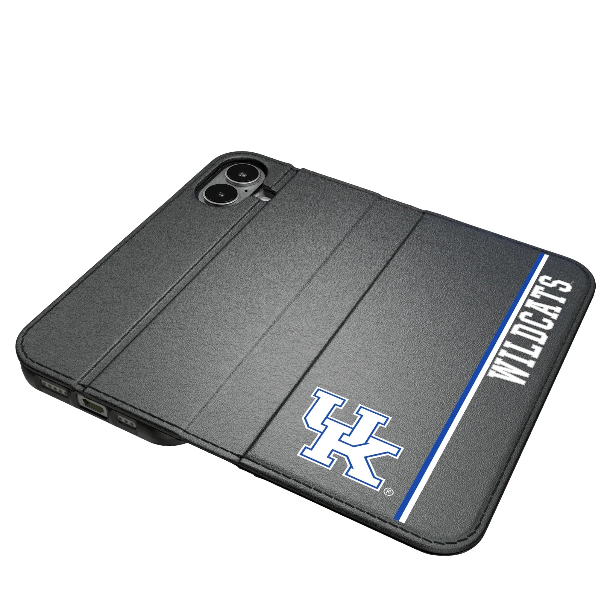 University of Kentucky Wildcats Sidebar iPhone Folio Phone Case for Apple iPhone#Device_iPhone 17