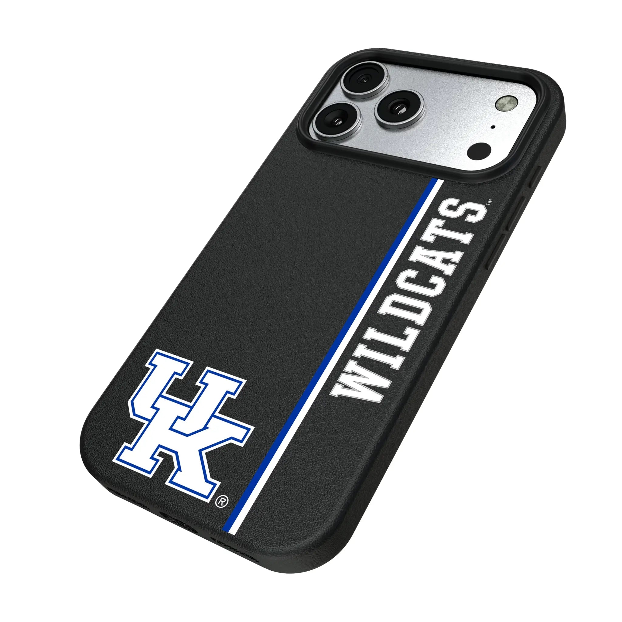 University of Kentucky Wildcats Sidebar iPhone MagSafe Compatible Phone Case for Apple iPhone - Isometric View#Device_iPhone 17 Pro Max