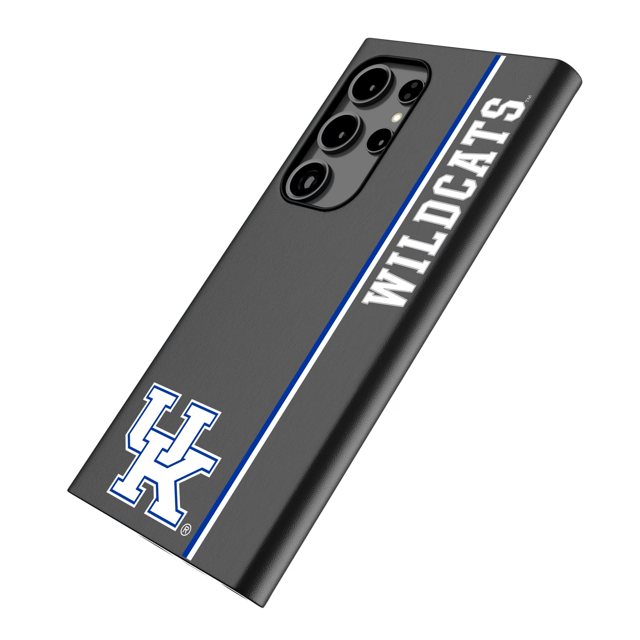 University of Kentucky Wildcats Sidebar Galaxy MagSafe Compatible Phone Case for Samsung Galaxy - Isometric View