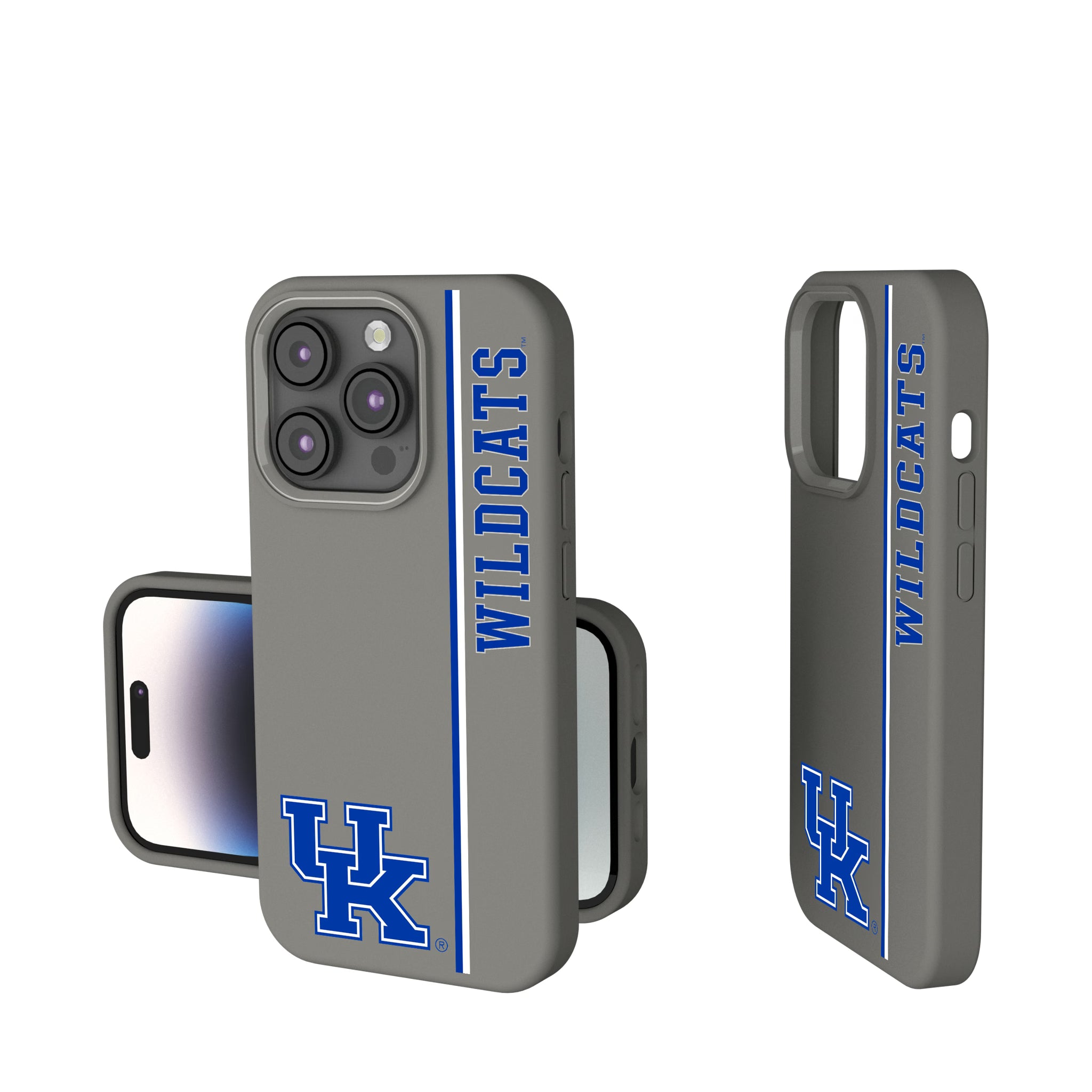 University of Kentucky Wildcats Sidebar iPhone Soft Touch Phone Case for Apple iPhone