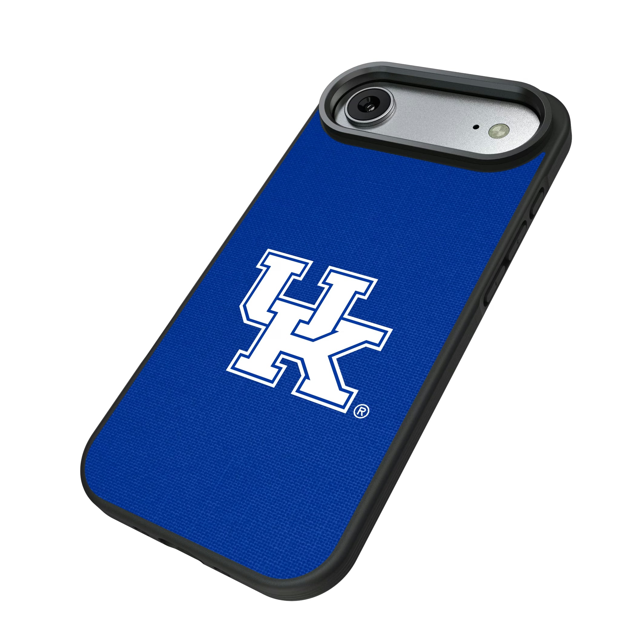 University of Kentucky Wildcats Solid iPhone Bump Phone Case for Apple iPhone - Isometric View#Device_iPhone Air