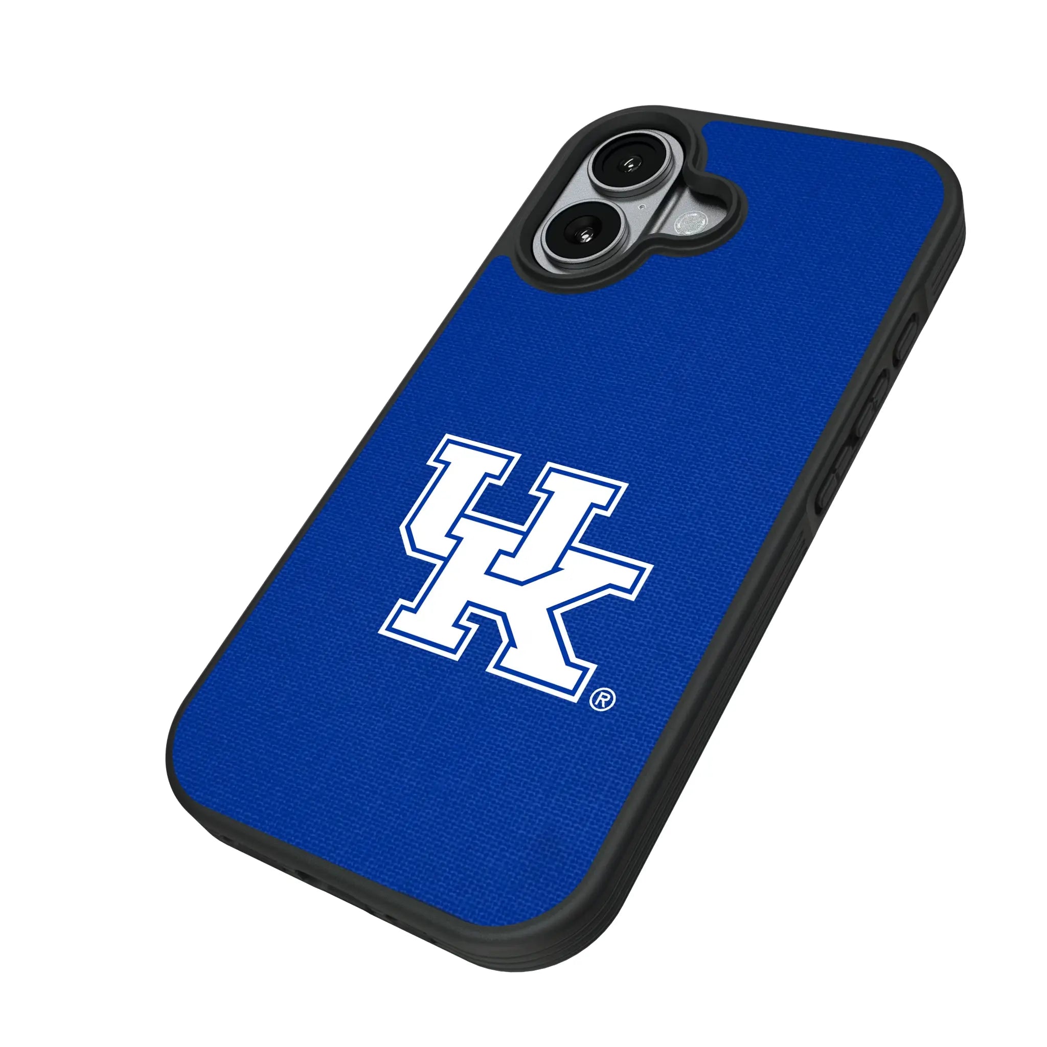 University of Kentucky Wildcats Solid iPhone Bump Phone Case for Apple iPhone - Isometric View#Device_iPhone 17