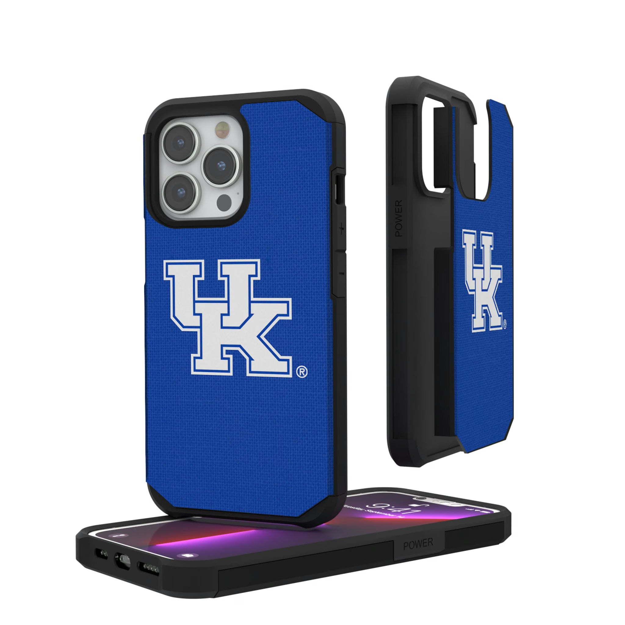 University of Kentucky Wildcats Solid iPhone Rugged Phone Case for Apple iPhone
