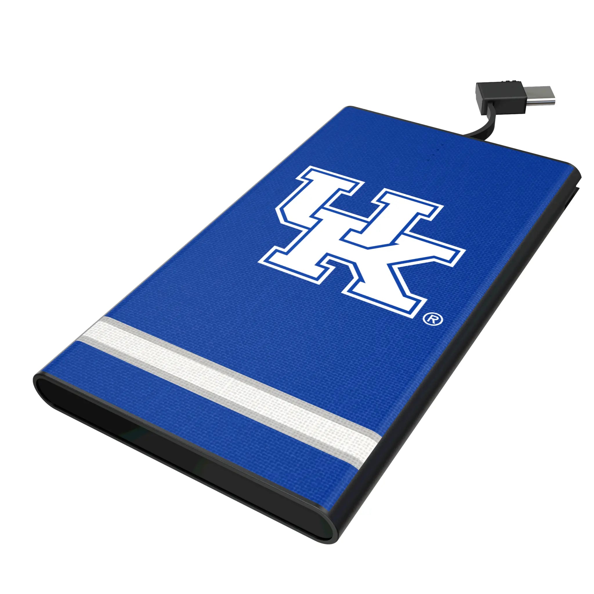 University of Kentucky Wildcats Stripe 5000mAh Flat Power Bank
