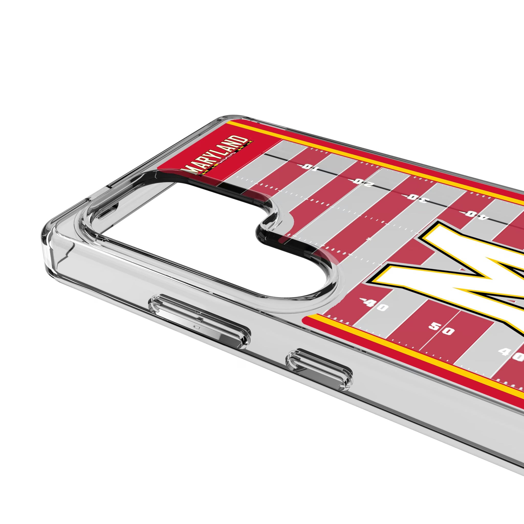 University of Maryland Terrapins Field Galaxy Clear Phone Case for Samsung Galaxy - Detail