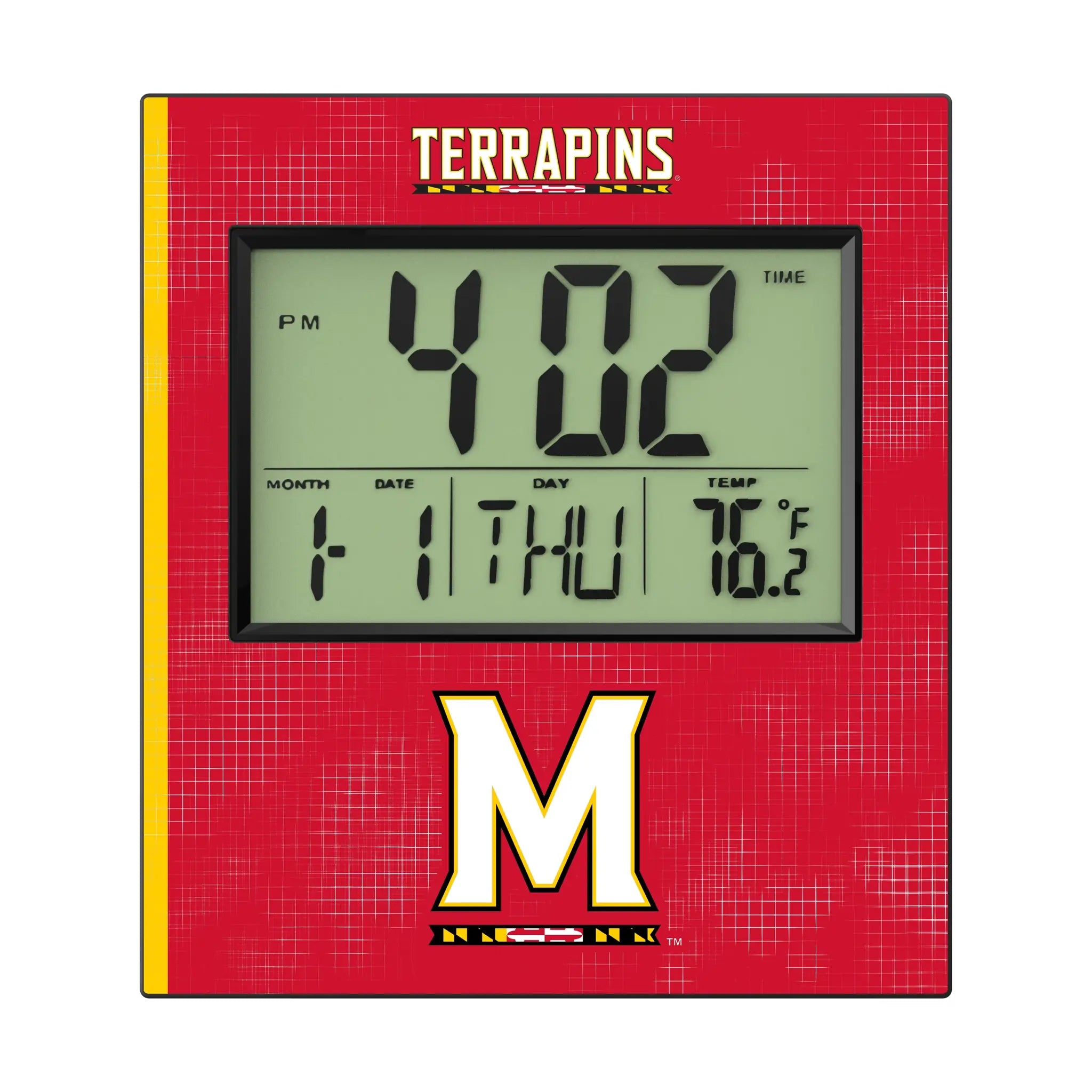 University of Maryland Terrapins Hatch Wall Clock