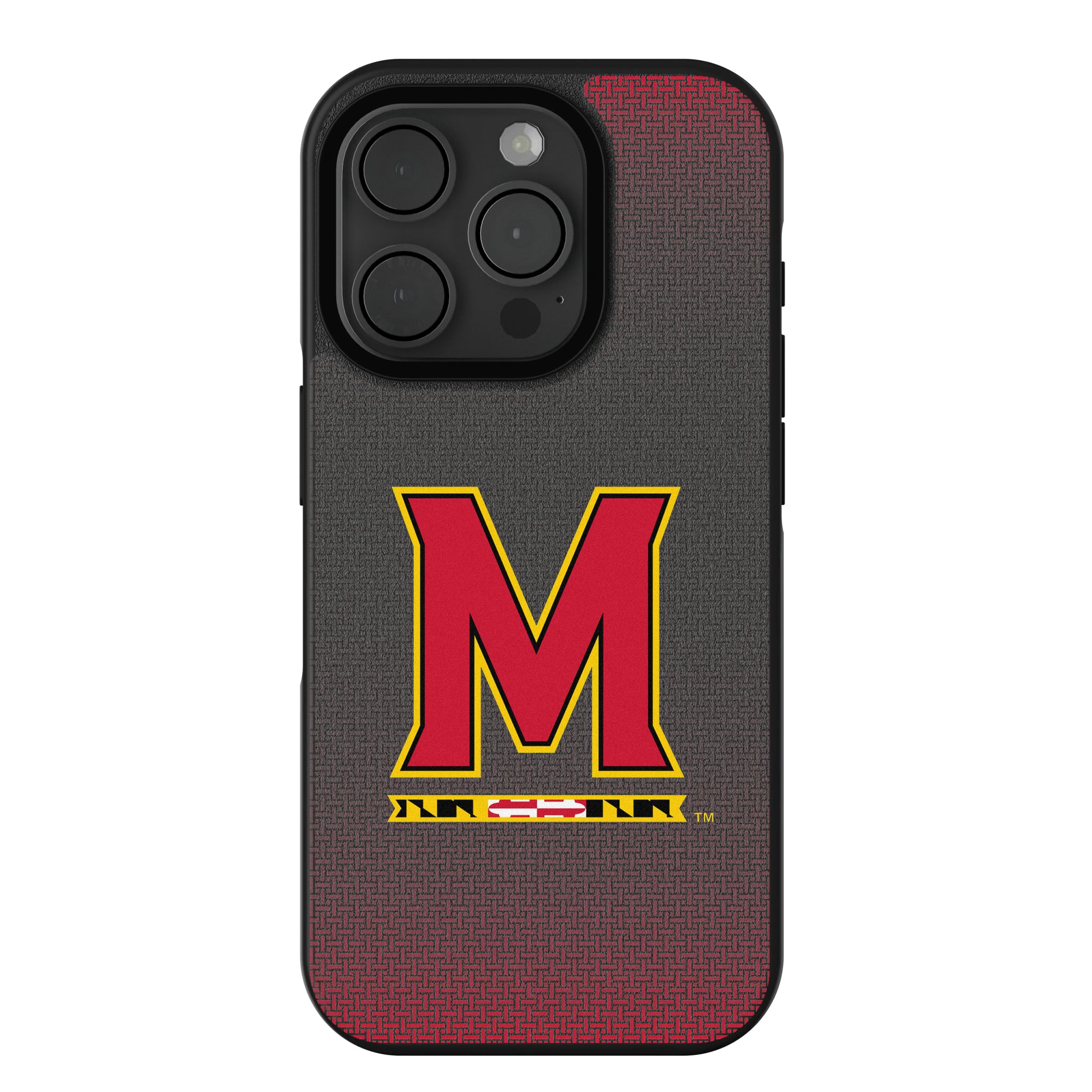 University of Maryland Terrapins Linen iPhone Bump Phone Case for Apple iPhone
