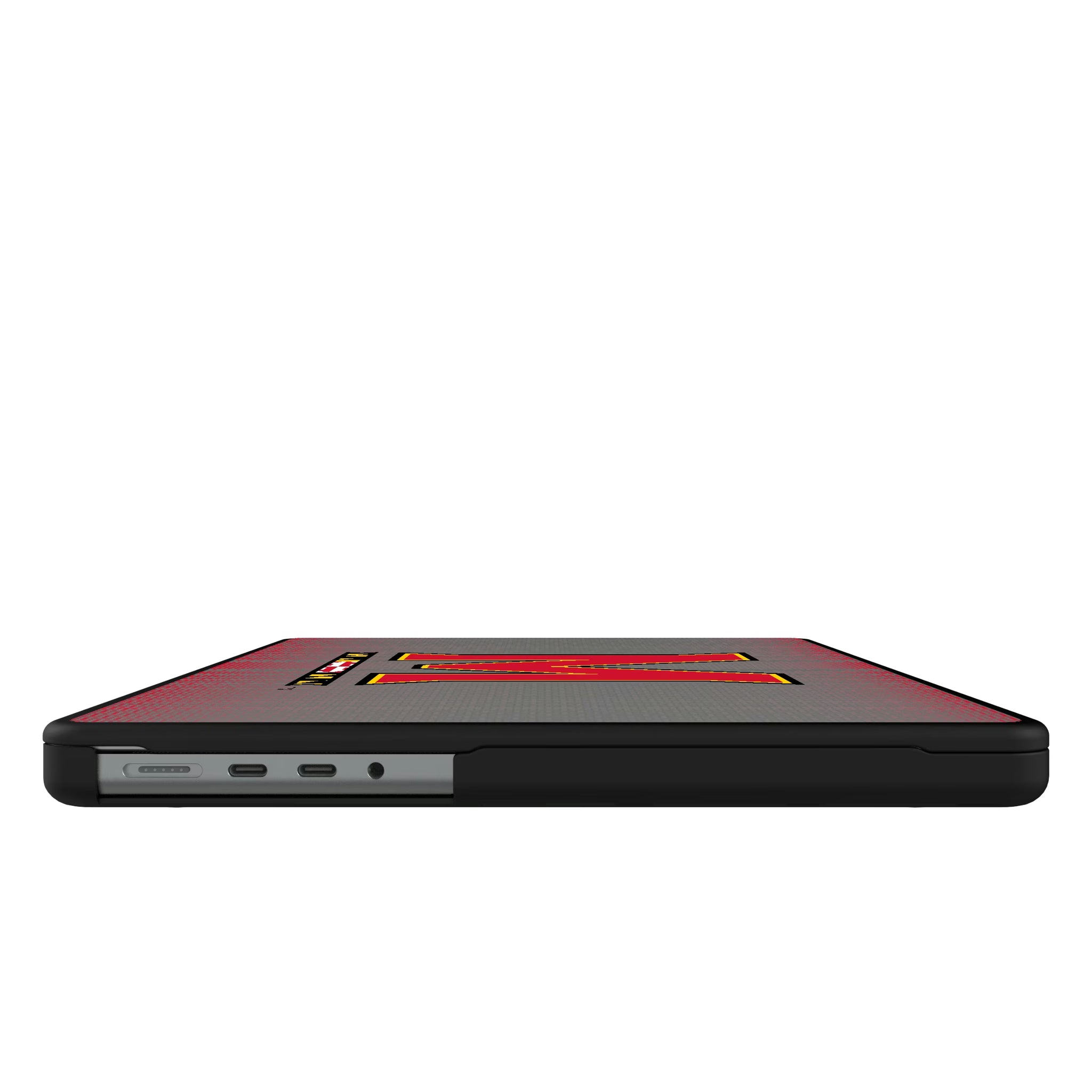 University of Maryland Terrapins Linen MacBook Laptop Case for Apple MacBook#Device_MacBook Pro (14-inch, 2021) / MacBook Pro (14-inch, 2023) / MacBook Pro (14-inch, 2024)