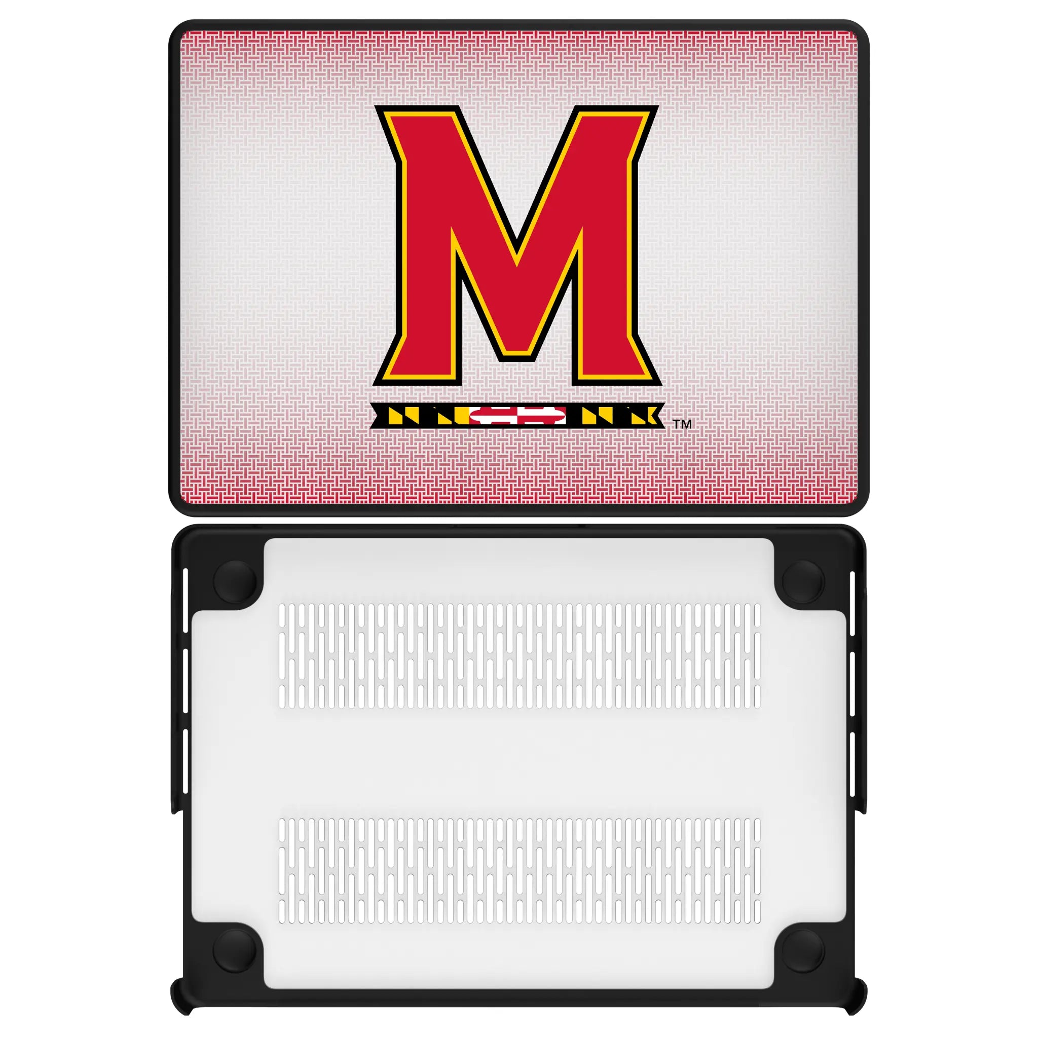 University of Maryland Terrapins Linen MacBook Laptop Case for Apple MacBook
