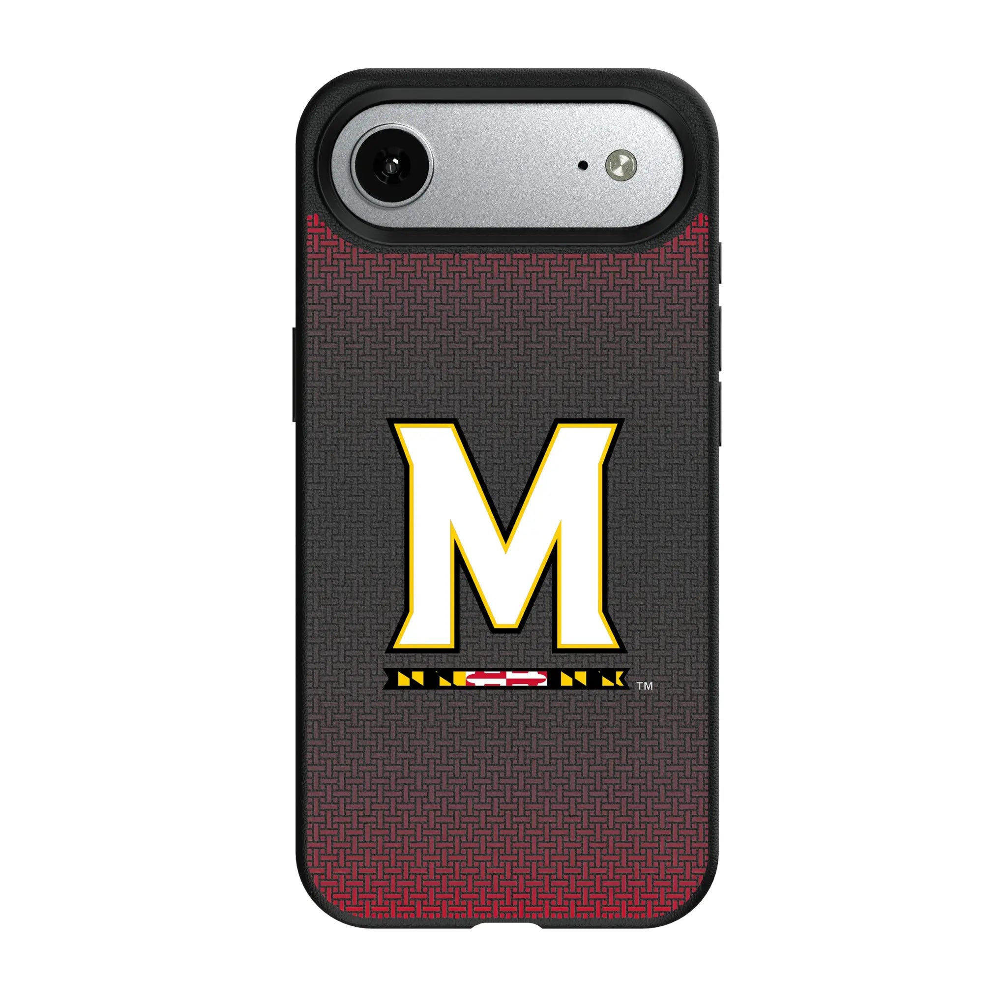 University of Maryland Terrapins Linen iPhone MagSafe Compatible Phone Case for Apple iPhone#Device_iPhone Air