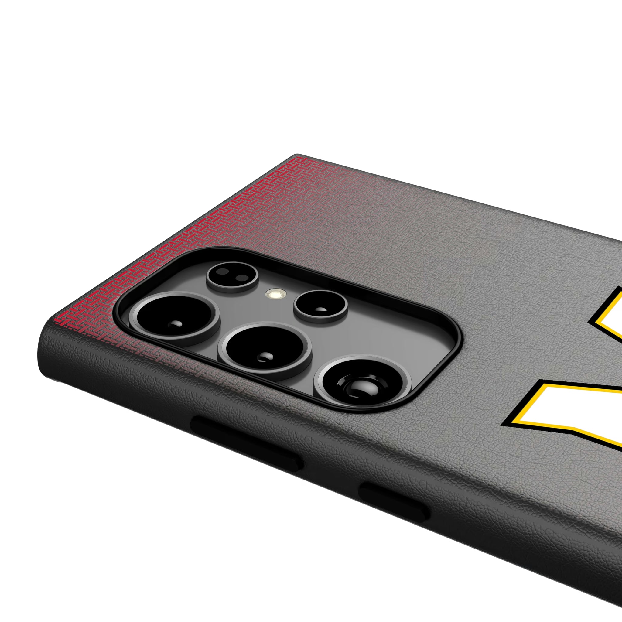 University of Maryland Terrapins Linen Galaxy MagSafe Compatible Phone Case for Samsung Galaxy - Detail