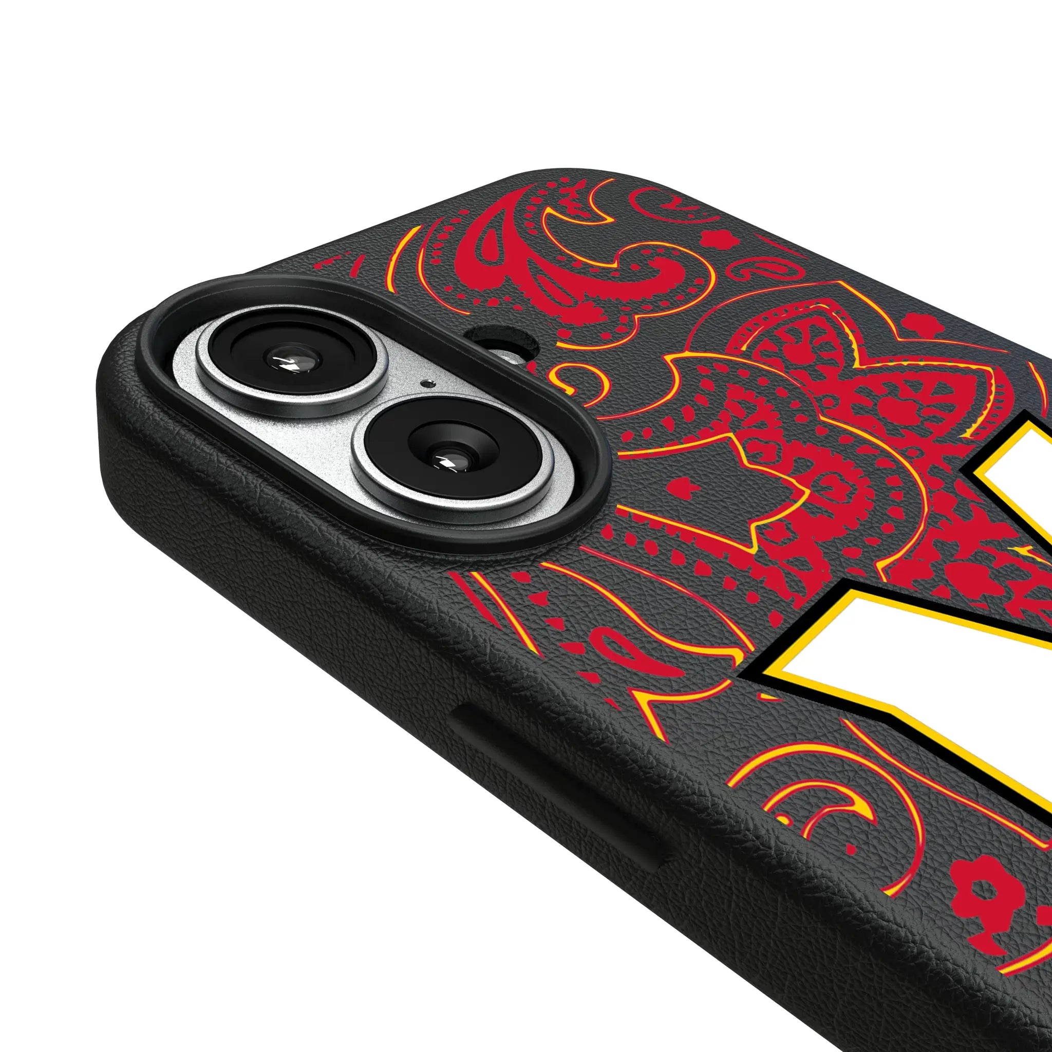 University of Maryland Terrapins Paisley iPhone MagSafe Compatible Phone Case for Apple iPhone - Detail#Device_iPhone 17
